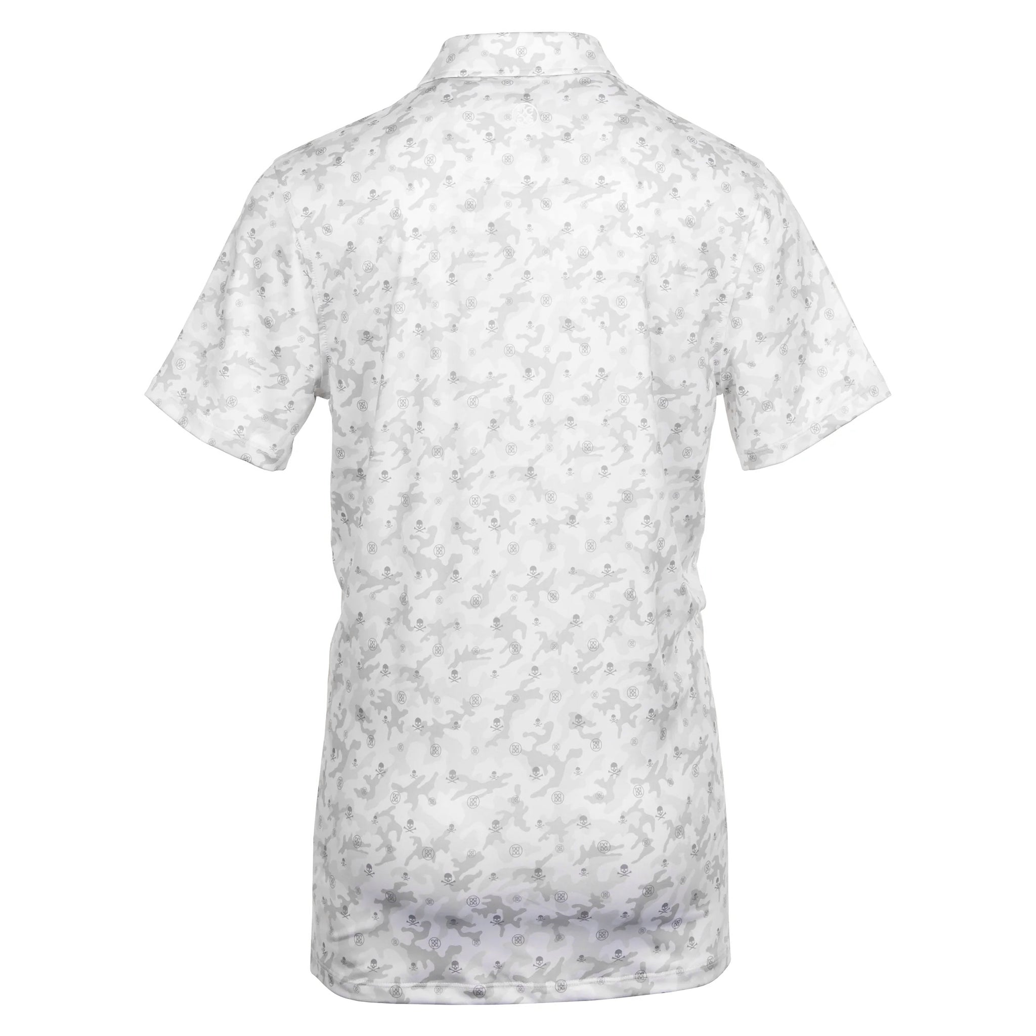 G/FORE Mapped Icon Camo Tech Jersey Polo Snow/Twilight