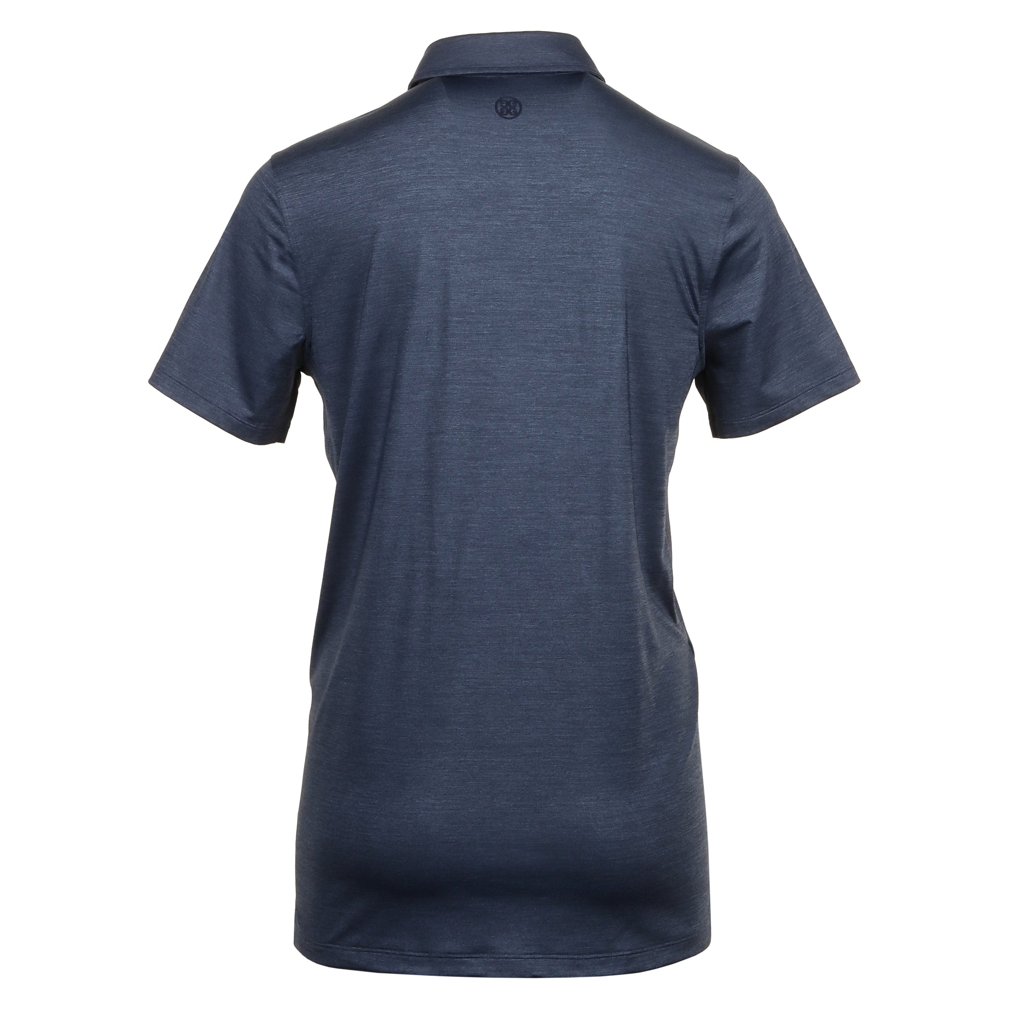 G/FORE Melange Ice Nylon Polo Heather Twilight/White
