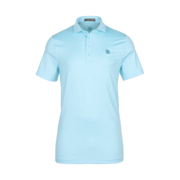 G/FORE Melange Ice Nylon Polo Powder Melange