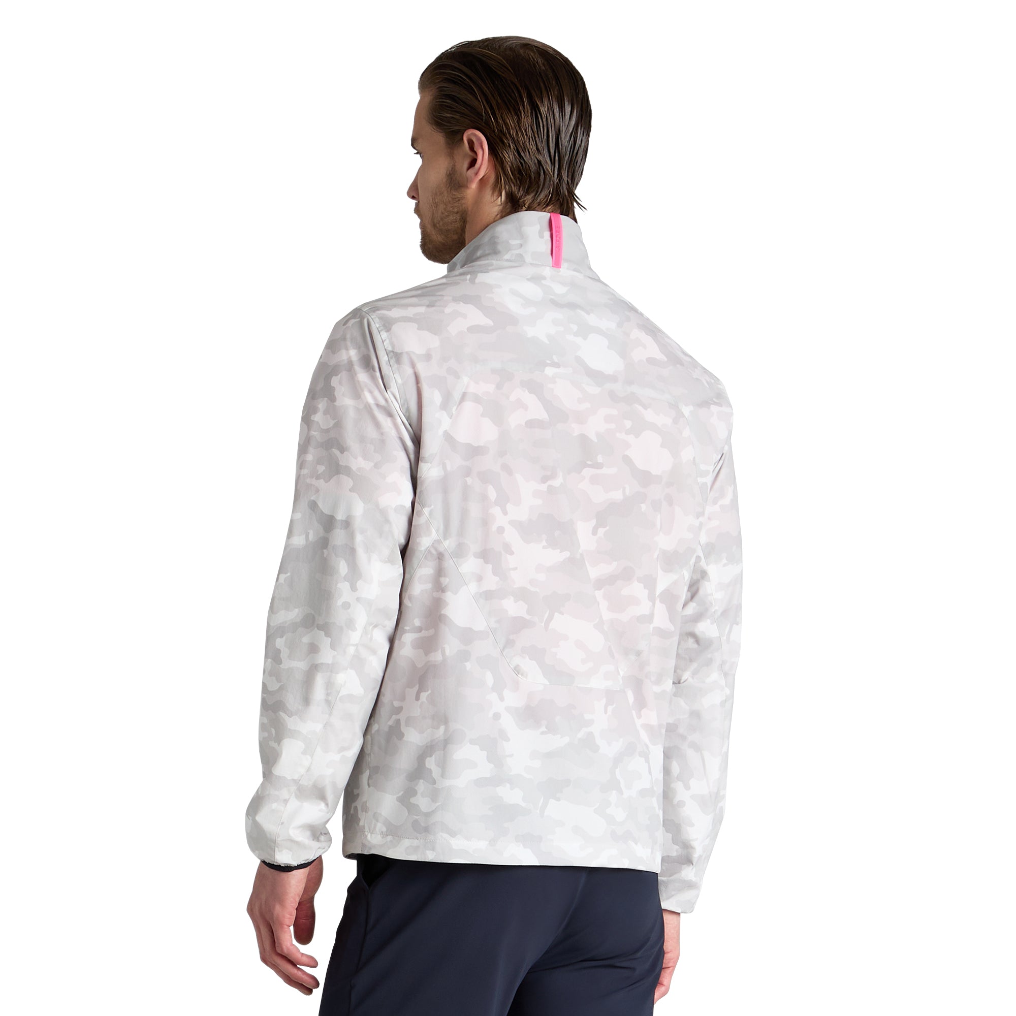 G/FORE Parachute Camo Windbreaker- Snow Camo - GMO000059-SNCM - Function18