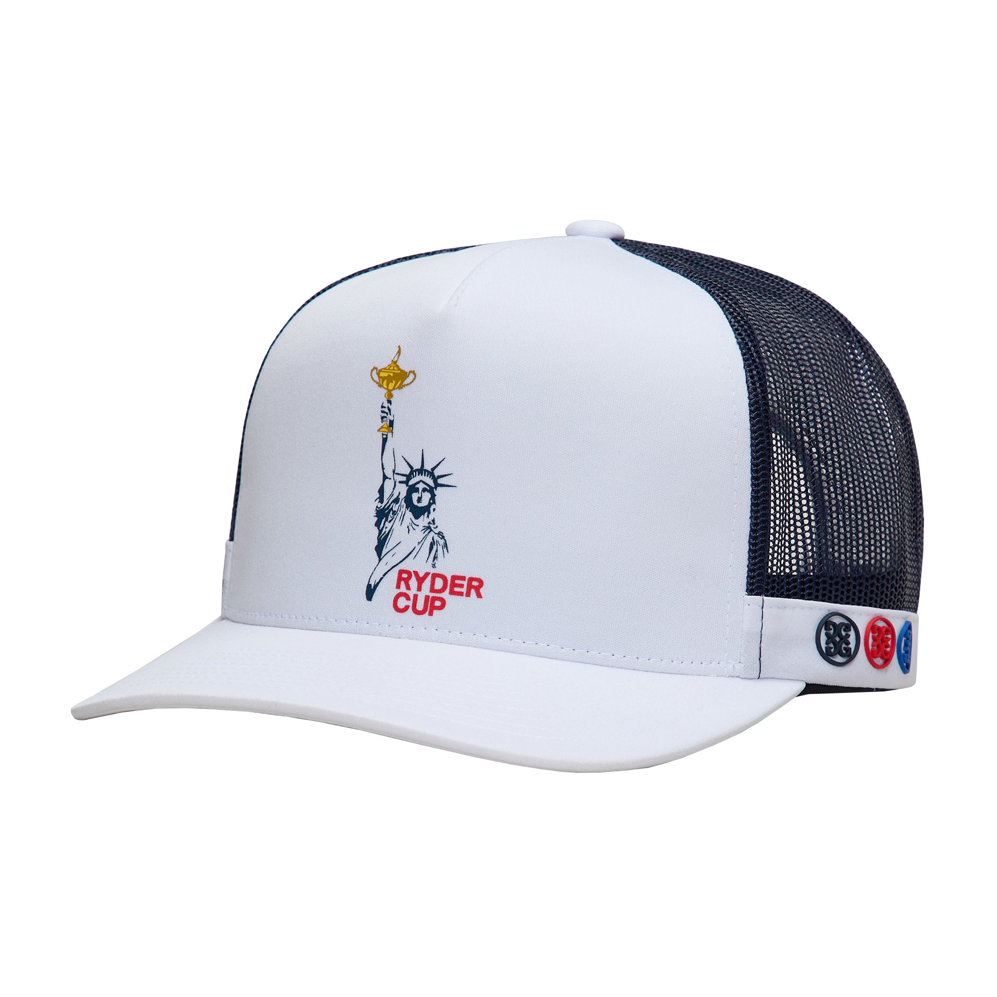 G/FORE Ryder Cup 2025 Trucker Cap - Snow/Twilight - GMH250163RC-S/TWT ...