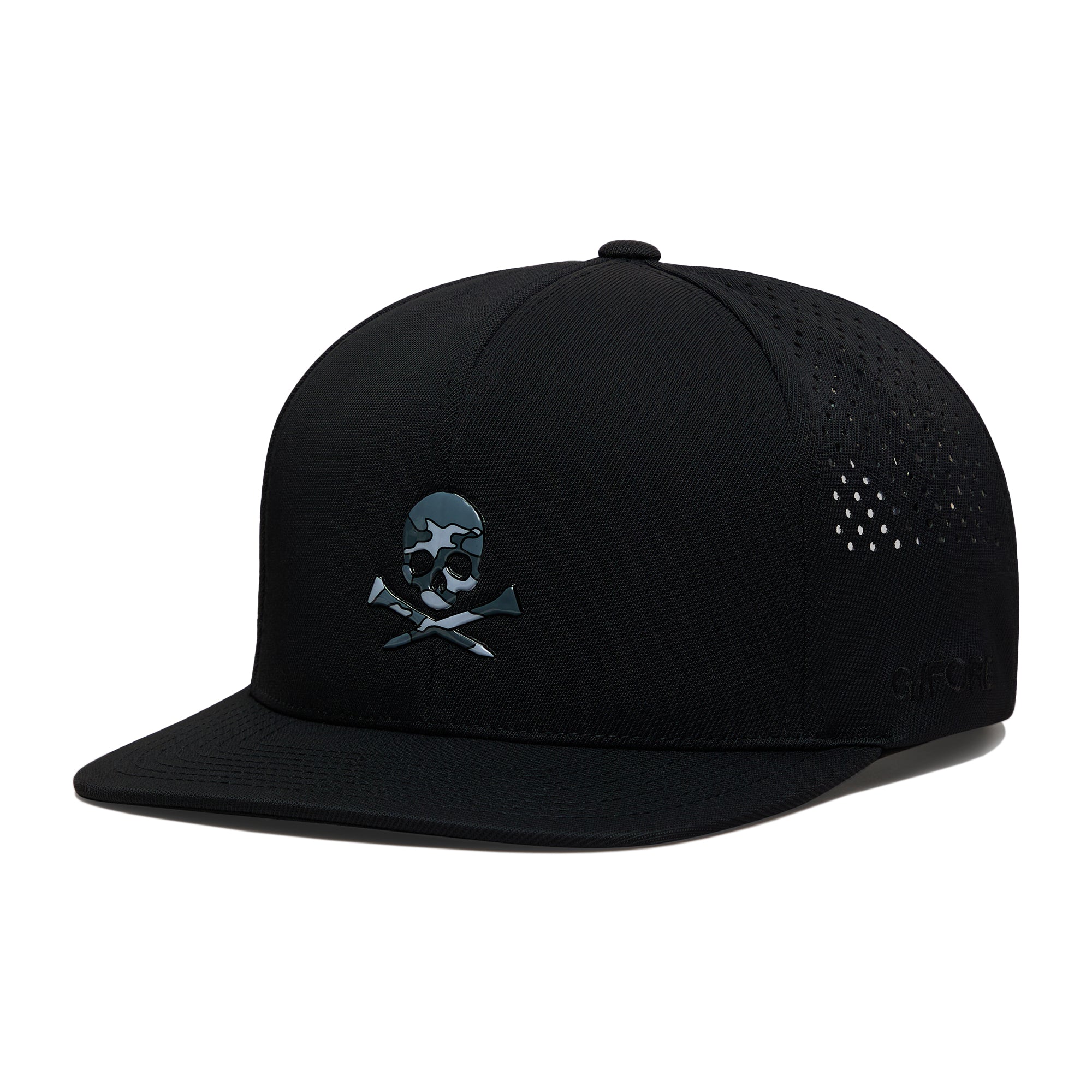G/FORE Skull & Tees Perforated Delta Cap - Onyx - GMH000124-ONYX ...