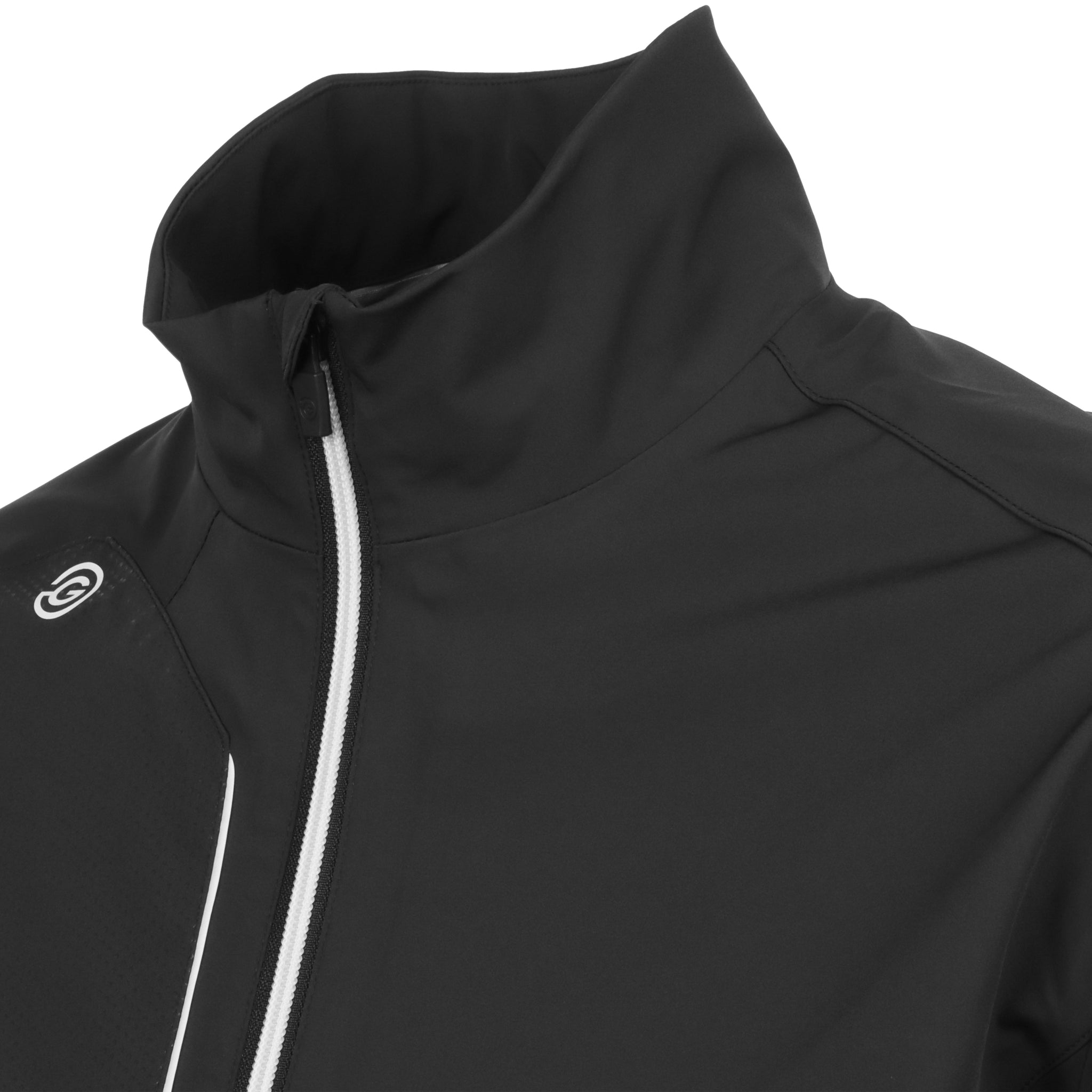 Galvin Green Ames Pertex Waterproof Golf Jacket Black/White 9020