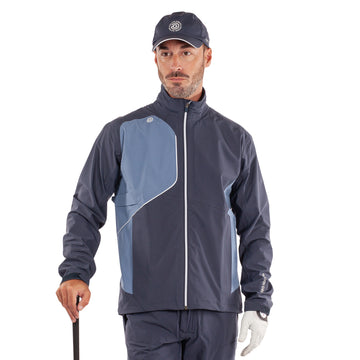 Galvin Green Ames Pertex Waterproof Golf Jacket Navy/Moonlight Blue 8811