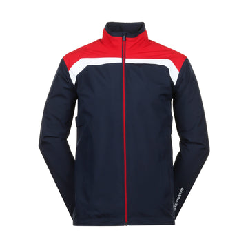 Galvin Green Anton Gore-Tex Waterproof Golf Jacket Navy/Red 8895