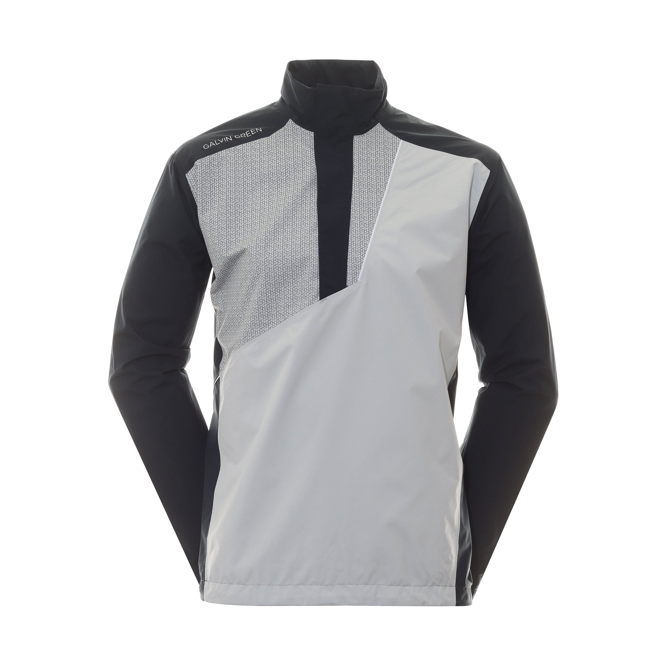 Galvin Green Axley Gore Tex Waterproof Golf Jacket Navy Cool Grey