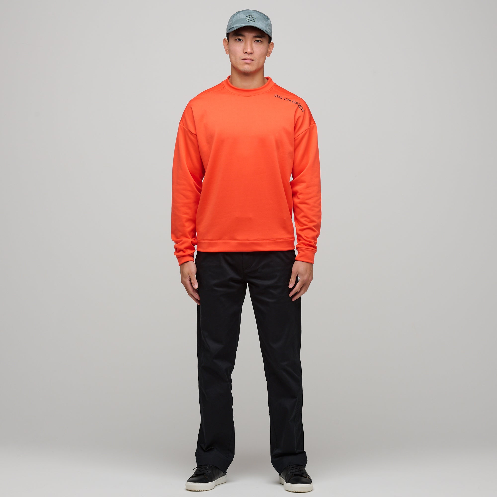 Galvin Green Concept Dante Insula Golf Midlayer Orange 9394