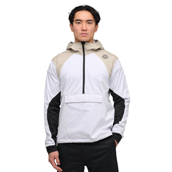 Galvin Green Concept Linden Interface-1 Golf Jacket - White/Sand