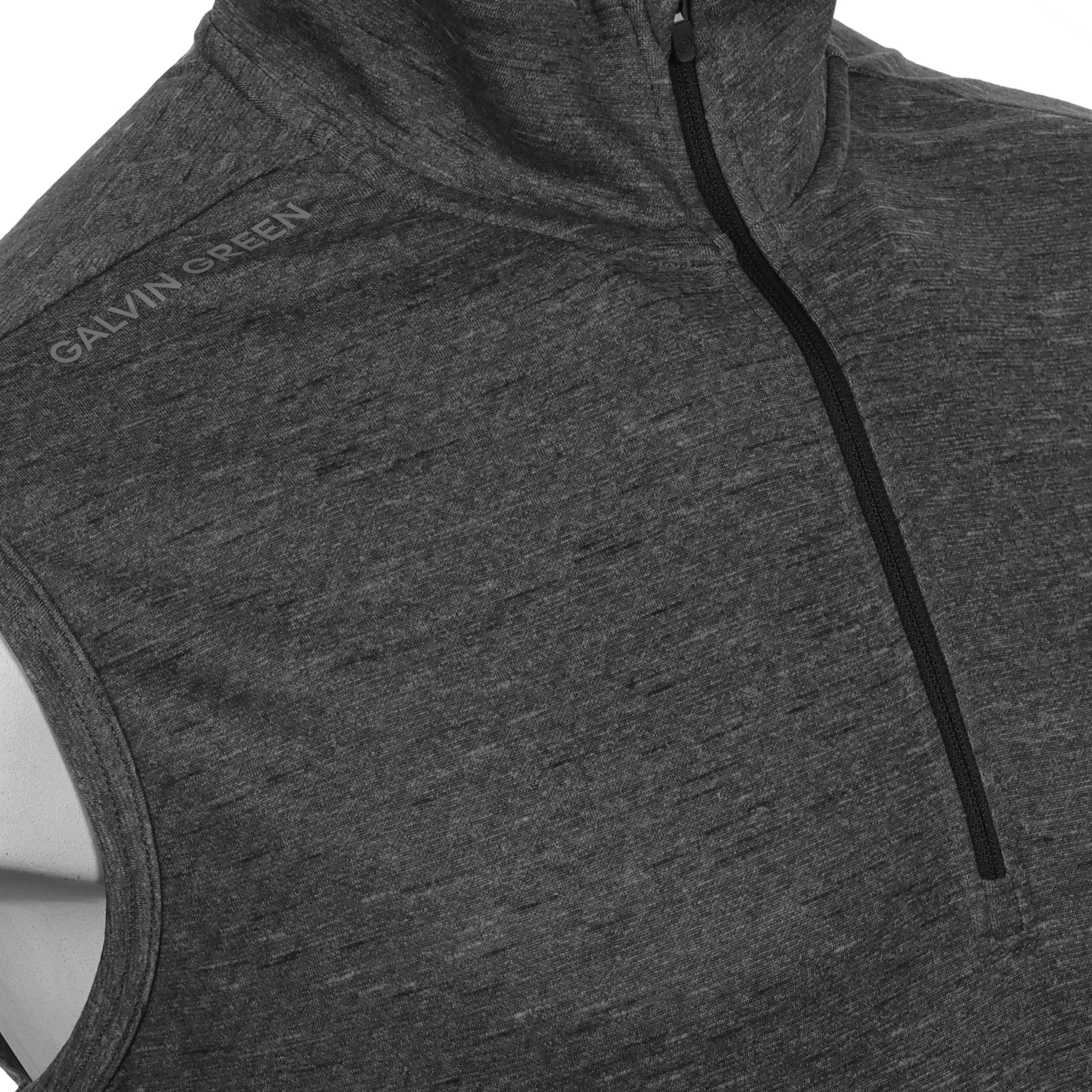 Galvin Green Del Insula-Lite Golf Bodywarmer Black Melange 9089