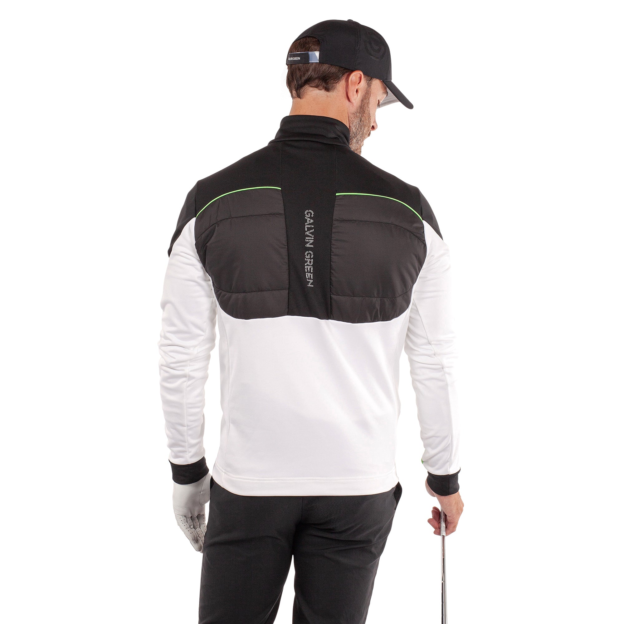 Galvin Green Douglas Insula Golf Pullover White/Black 9434