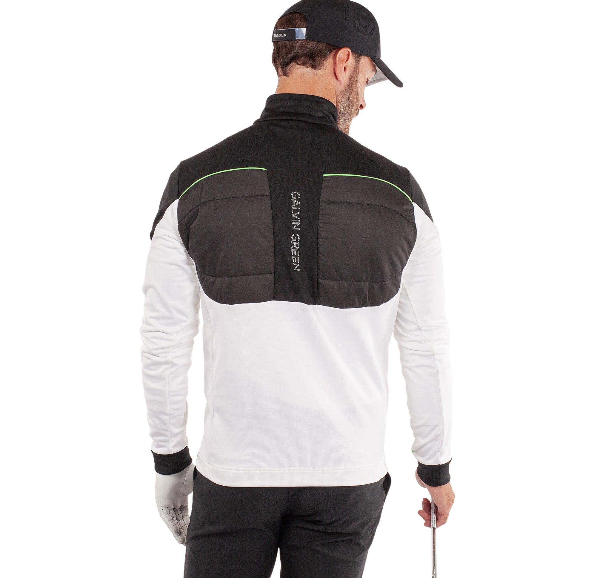 Galvin Green Douglas Insula Golf Pullover White/Black 9434
