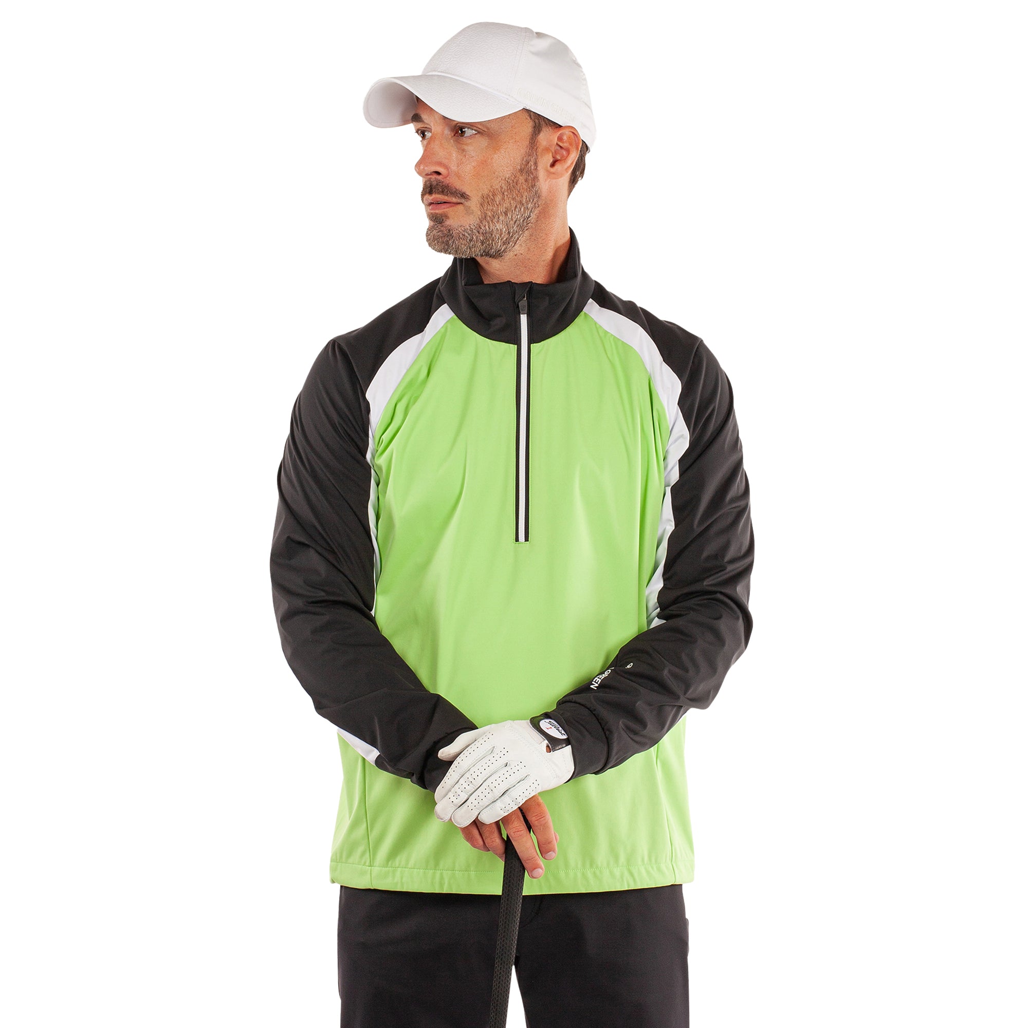 Galvin Green Laurent Interface-1 Golf Jacket Fresh Green/Black 8837