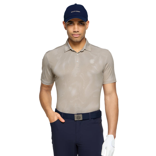 Galvin Green Maguire Ventil8+ Golf Shirt - Sand 8792 - Function18
