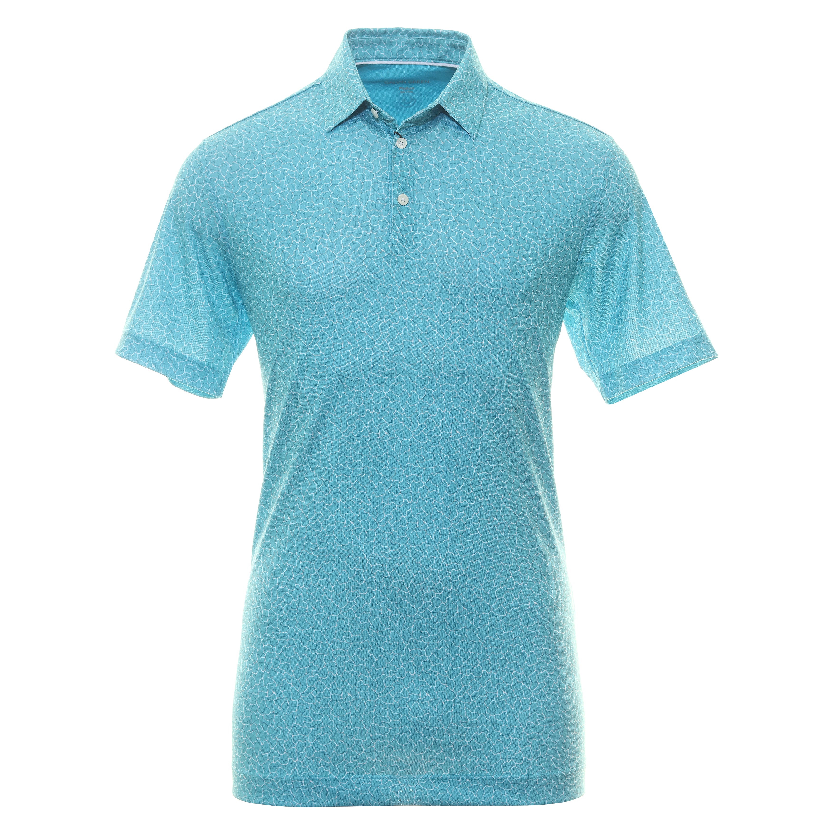 Galvin Green Mani Ventil8+ Golf Shirt Aqua 9373 | Function18