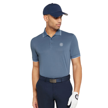 Galvin Green Marty Ventil8+ Golf Shirt Moonlight Blue 8840