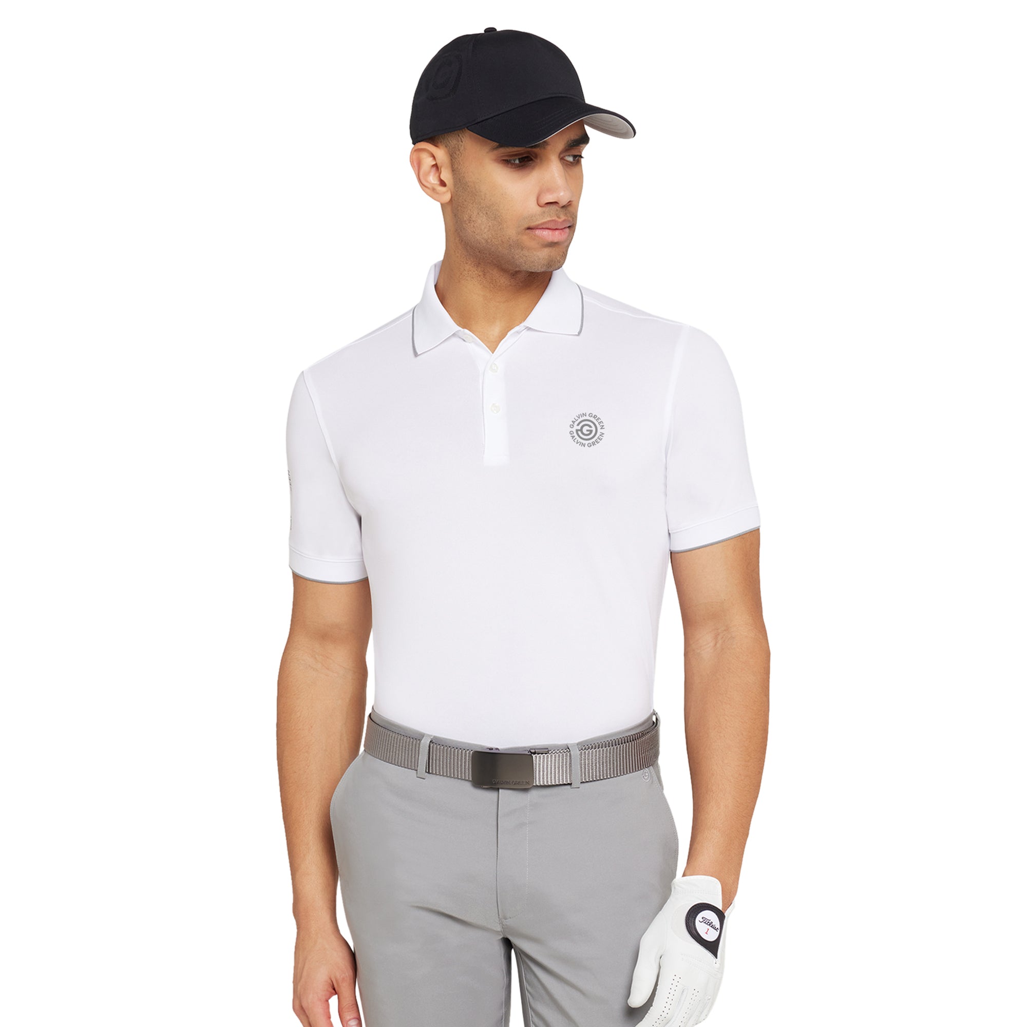 Galvin Green Marty Ventil8+ Golf Shirt White 9409