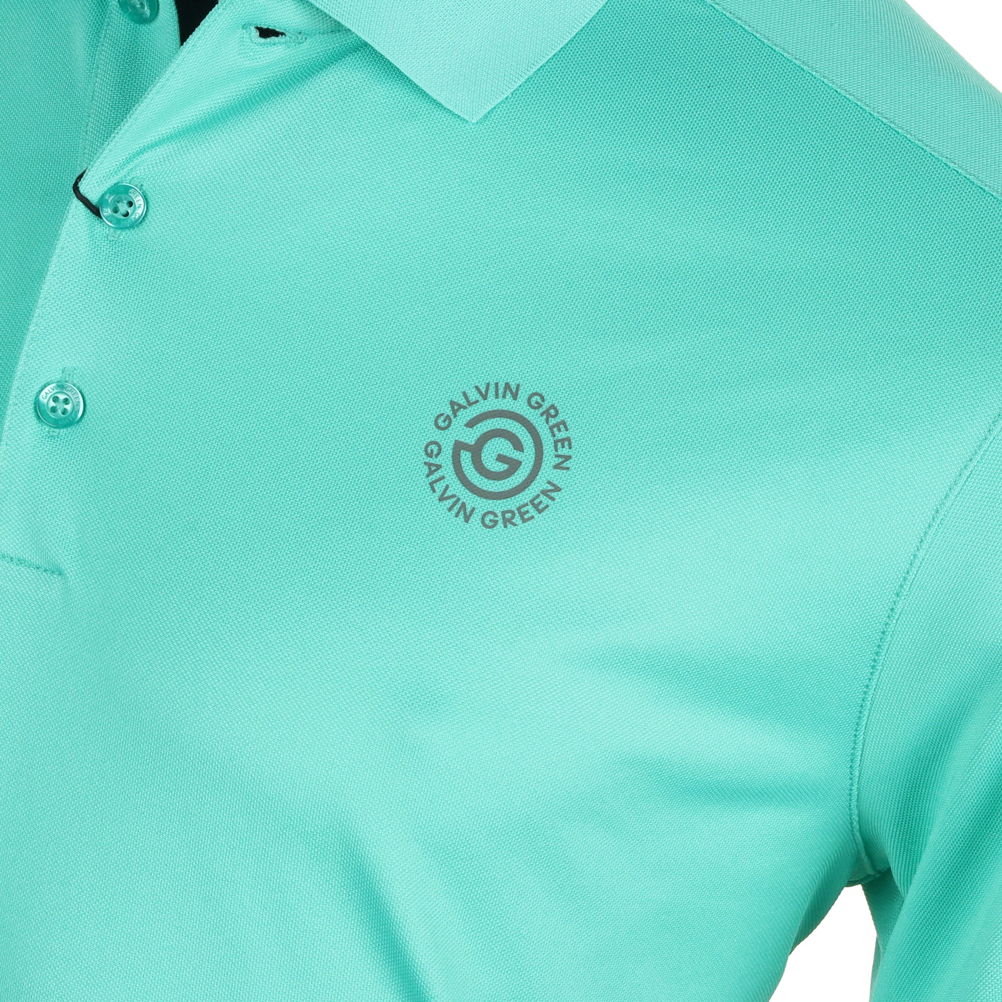 Galvin Green Maximilian Ventil8+ Golf Shirt Atlantis Green 8891