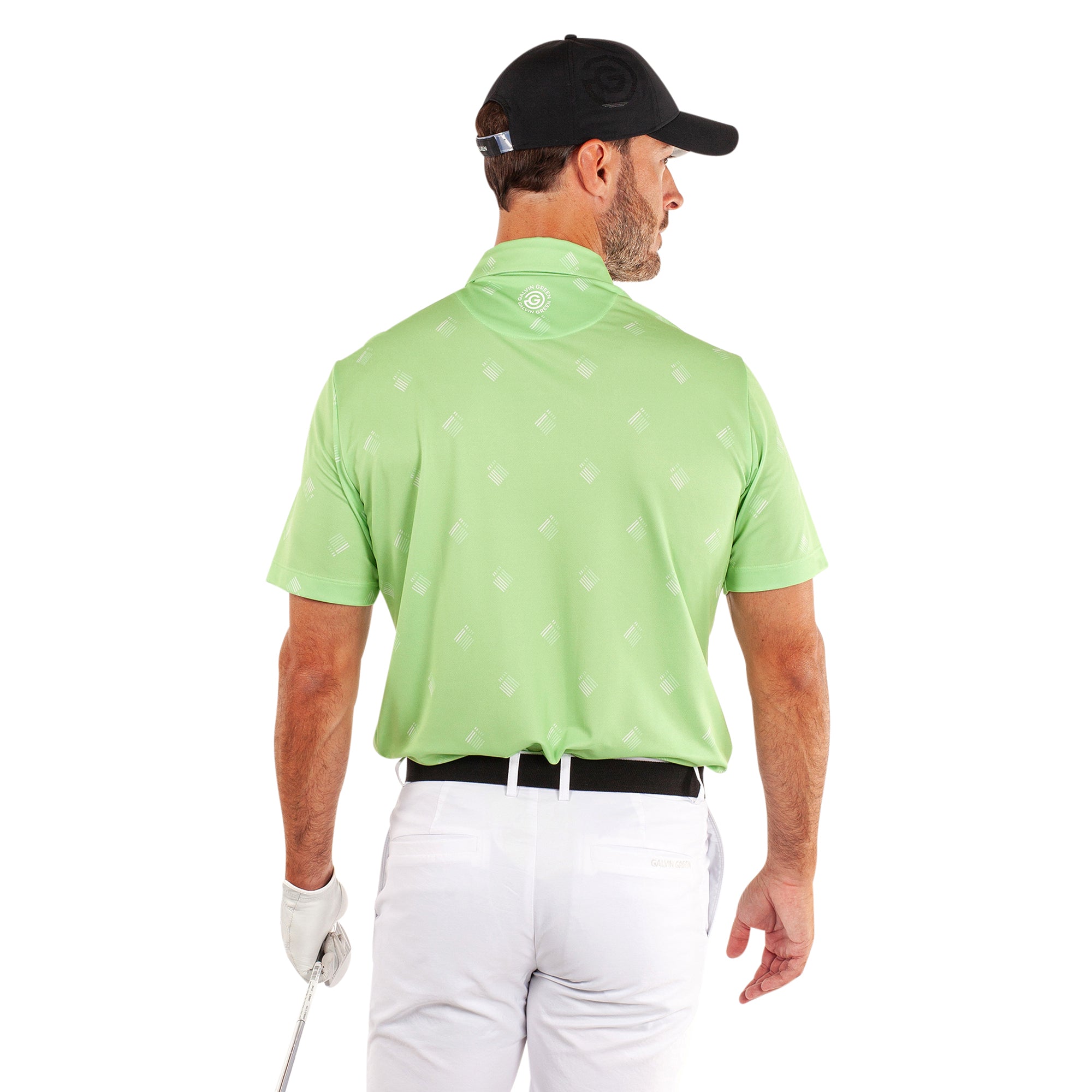 Galvin Green Memo Ventil8+ Golf Shirt Fresh Green 8841