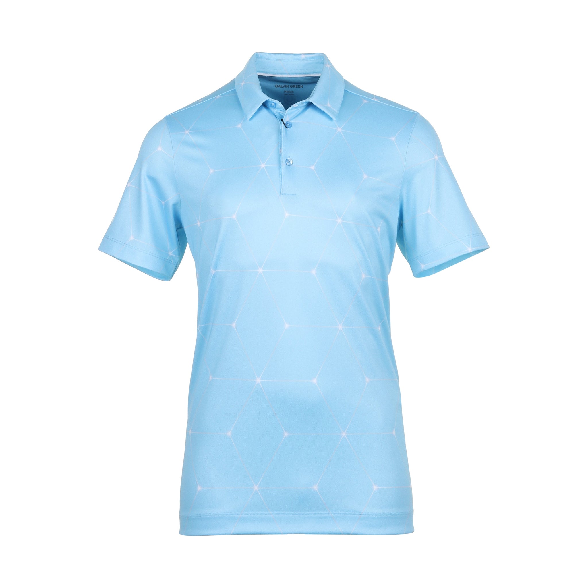 Galvin Green Milo Ventil8+ Golf Shirt Alaskan Blue 9645