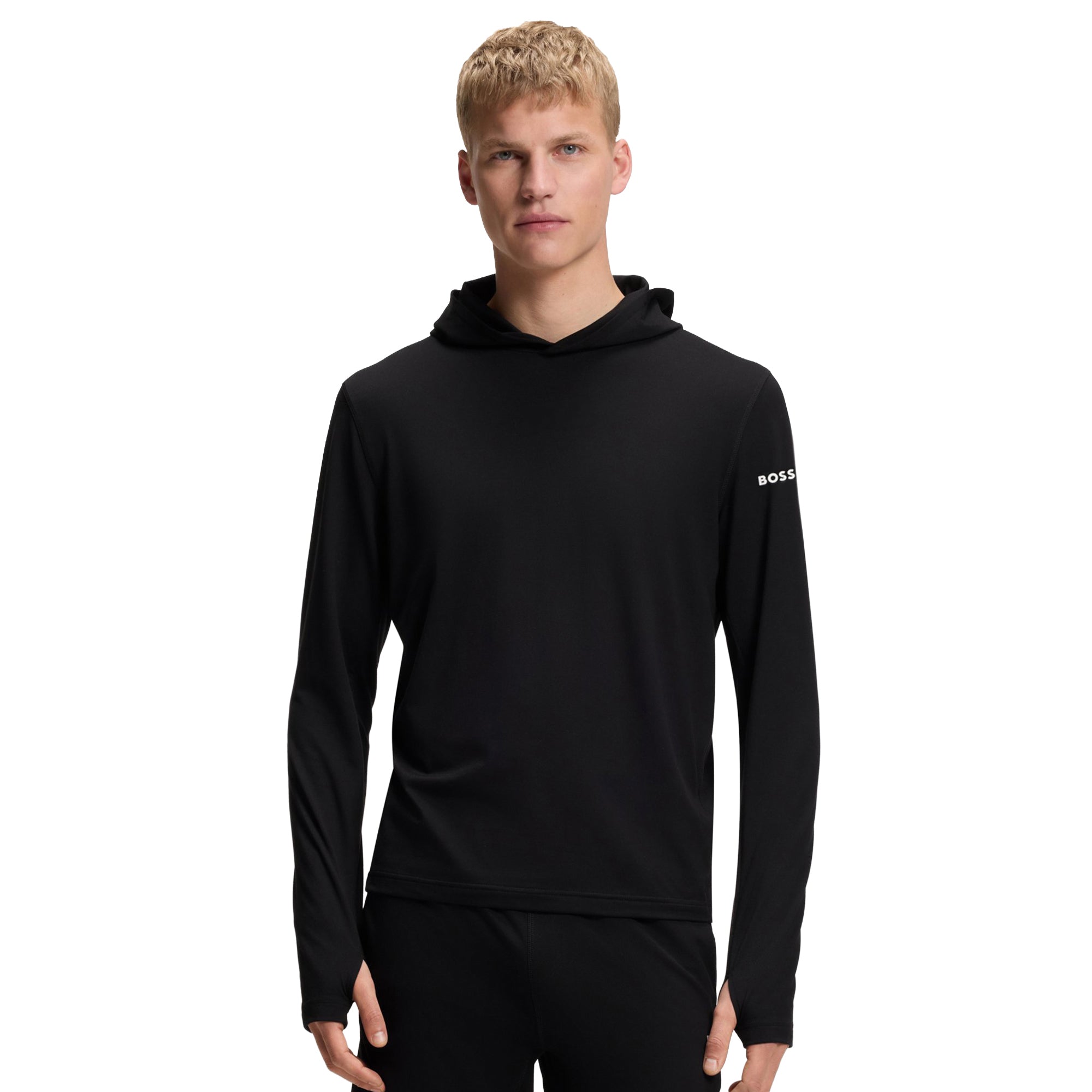BOSS Active Hoodie - Black 001 - 50564509-001 - Function18