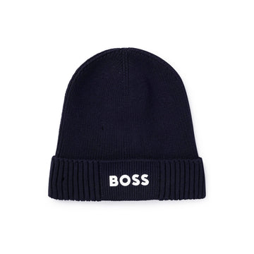 BOSS Asic Beanie-X Hat Dark Blue 402