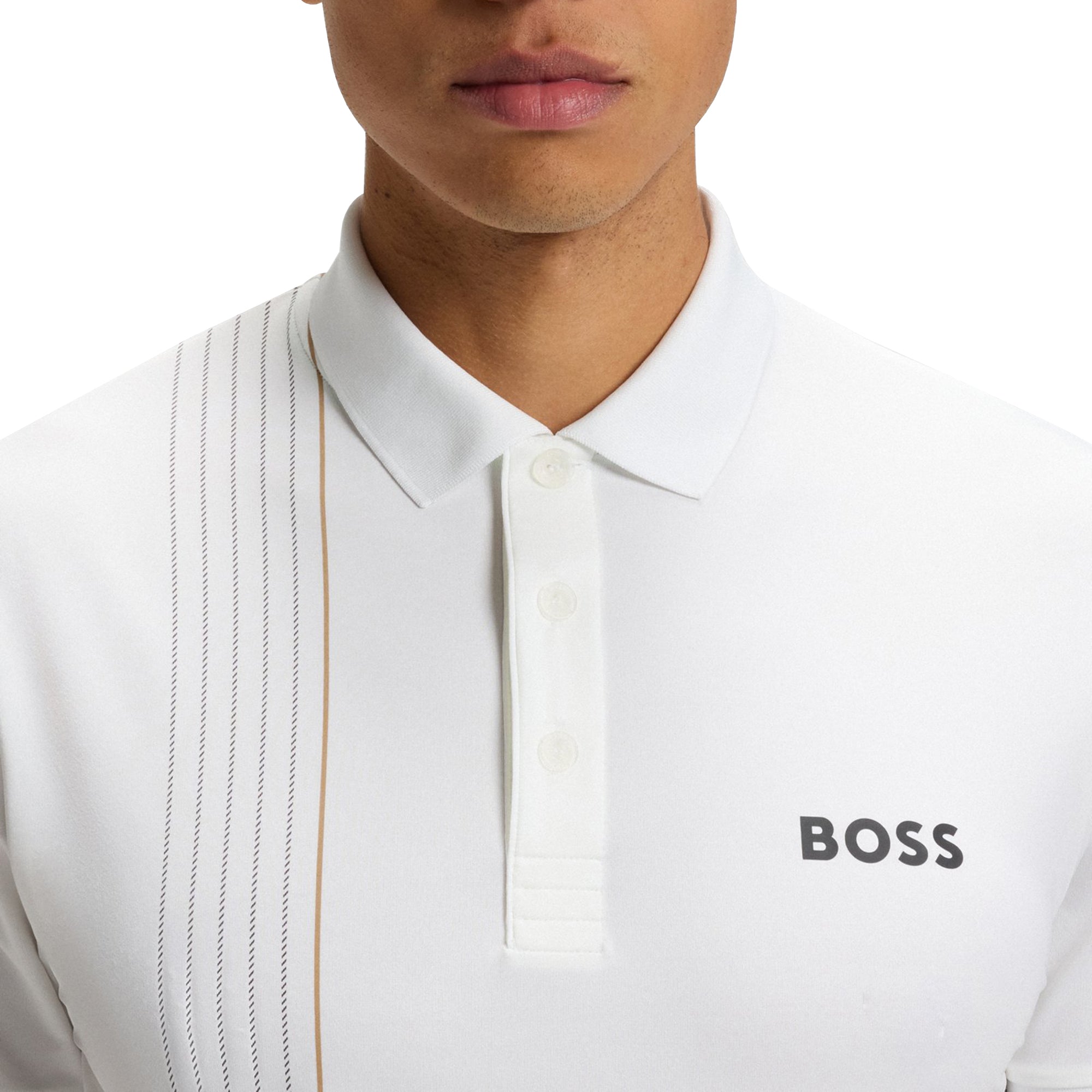 BOSS Check TOC Polo Shirt
