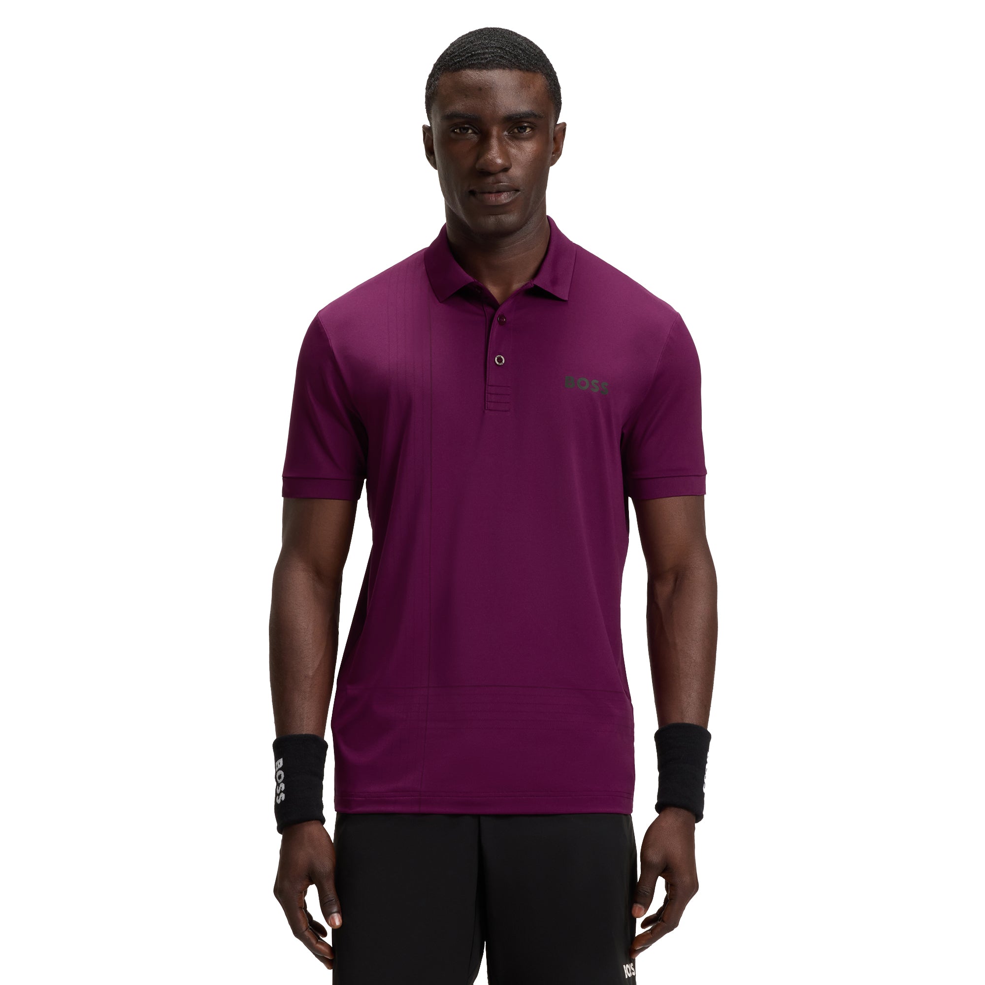 Check Boss BOSS Check TOC Polo Shirt - Mulberry 674 - 50545692-674 - Function18 ...