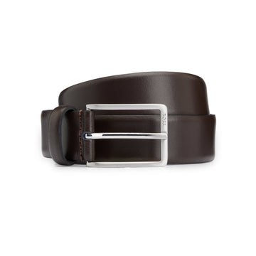 BOSS Erman-L Golf Belt Dark Brown 205