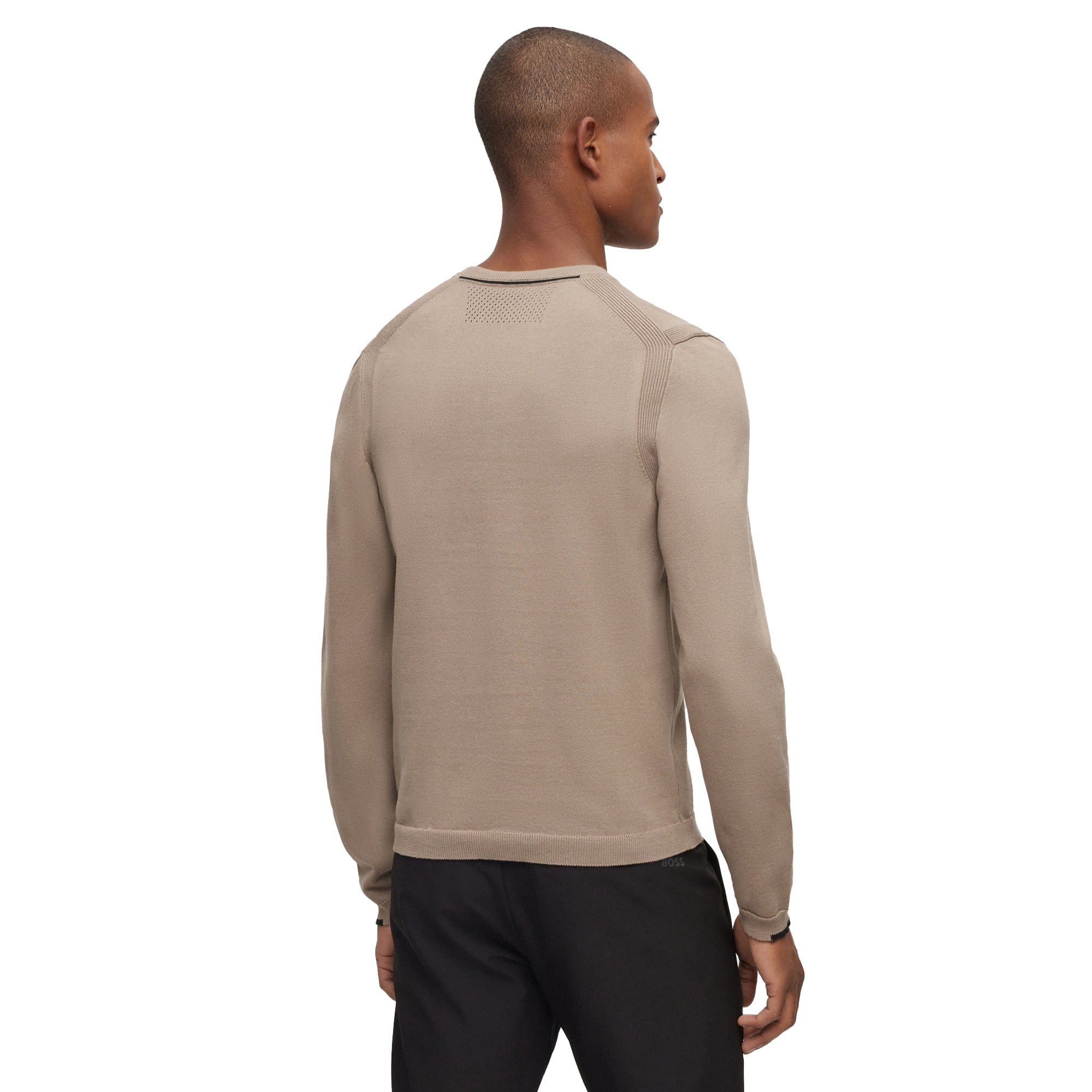 BOSS Ever-X Crew Neck Sweater SP25 Brindle 334