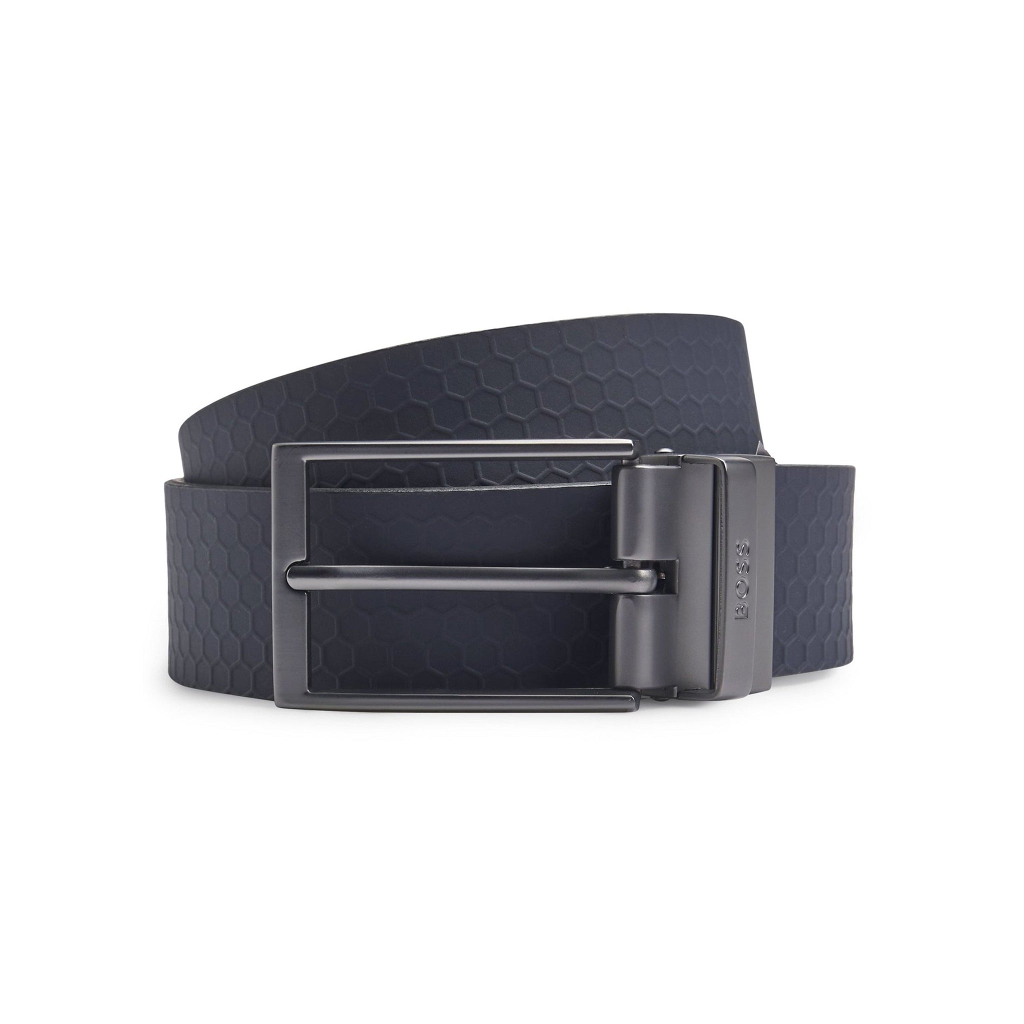 BOSS Golf-Ball1-soft Gift Set Belt Navy 410