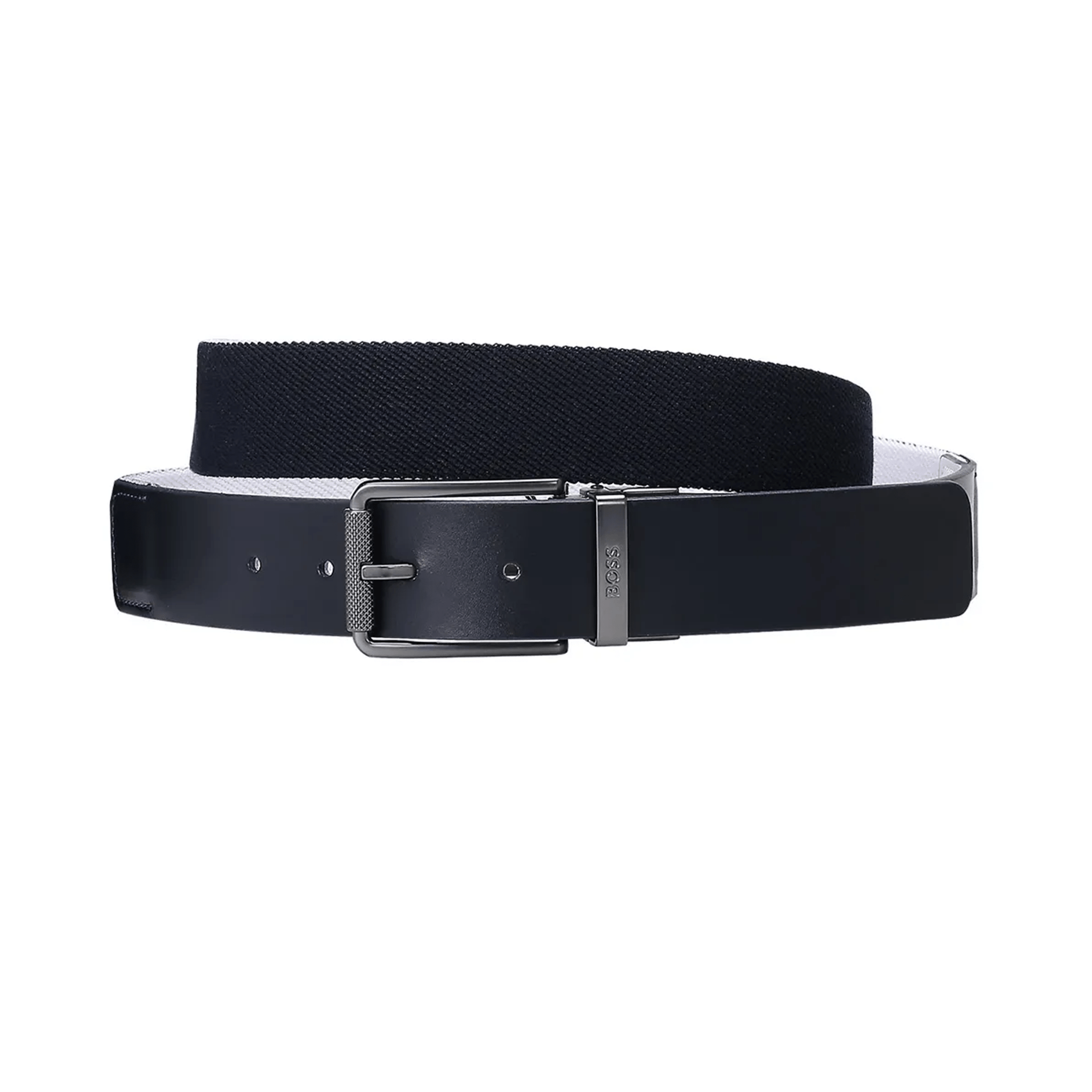 BOSS Golf-PN-soft Gift Set Belt Navy 410