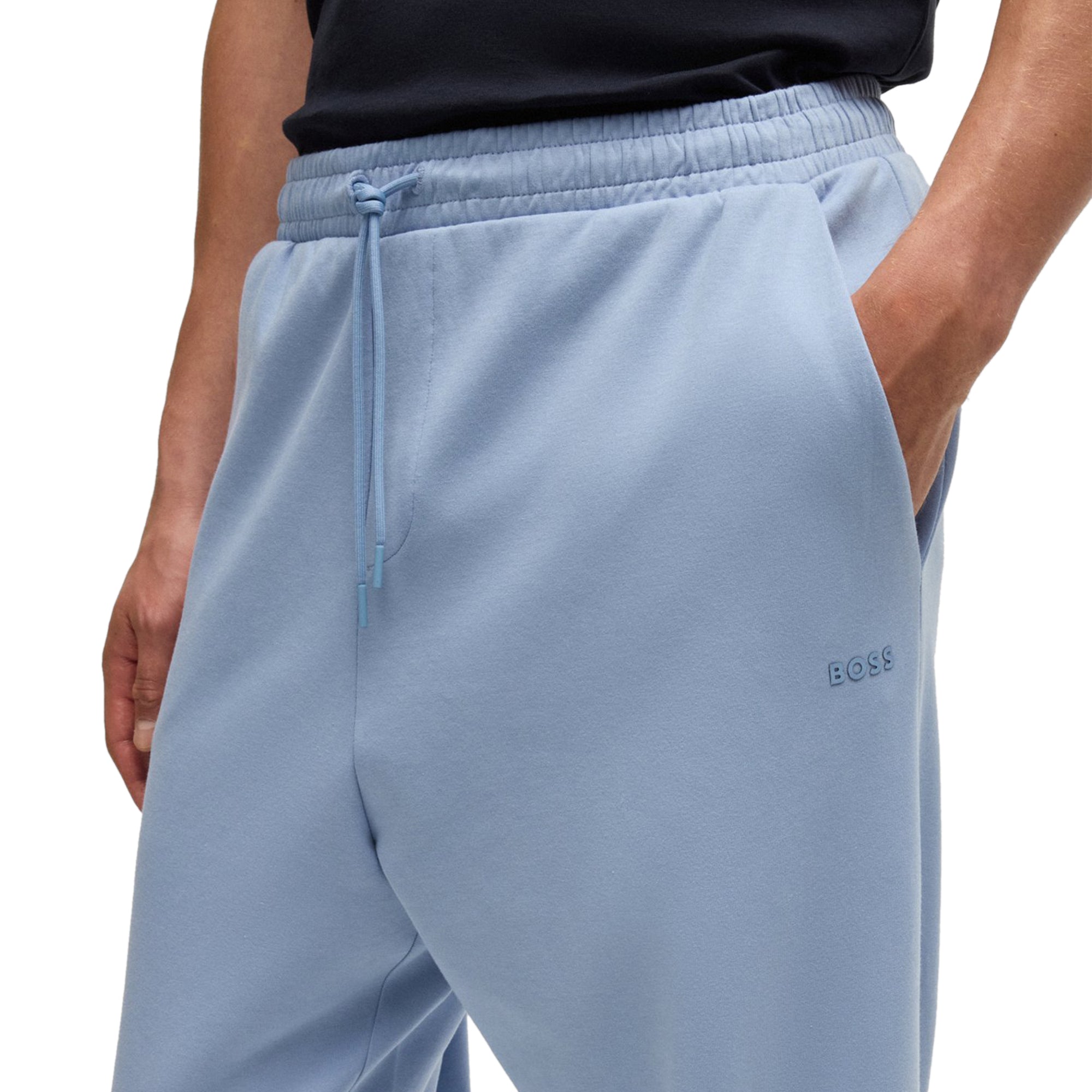 BOSS Hadiko Tracksuit Bottoms SP25 Forever Blue 498