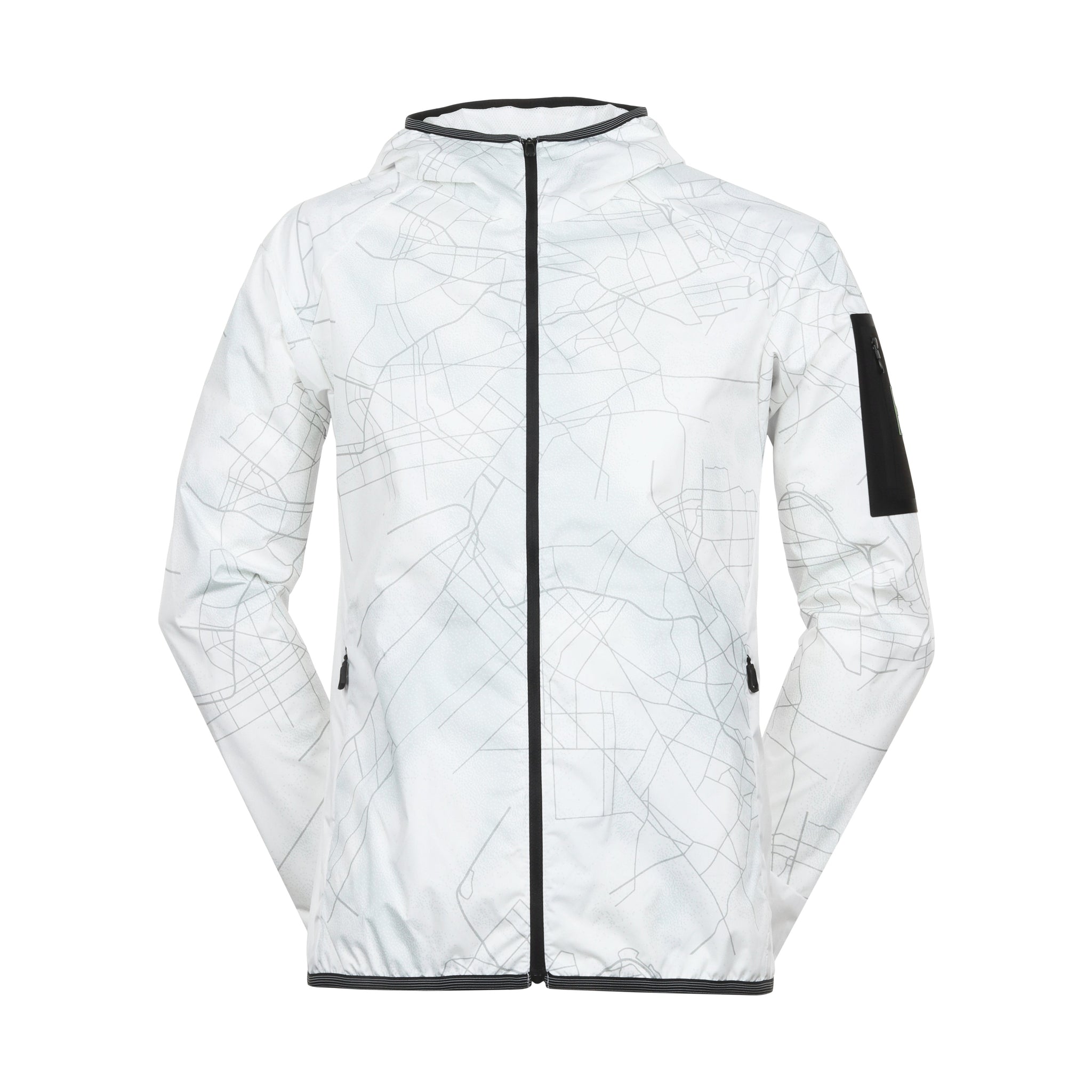 BOSS J_Roders Hooded Jacket WI24 White 100