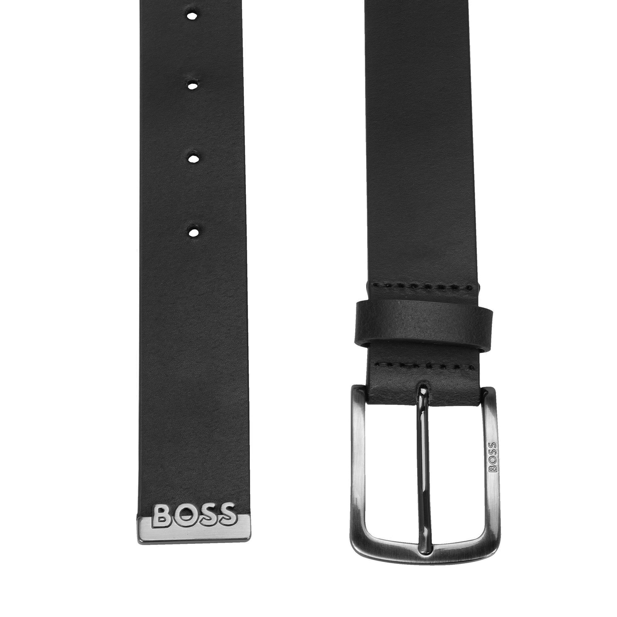 BOSS Jor-Metal-tip Golf Belt - Black 001 - 50481022-001 - Function18