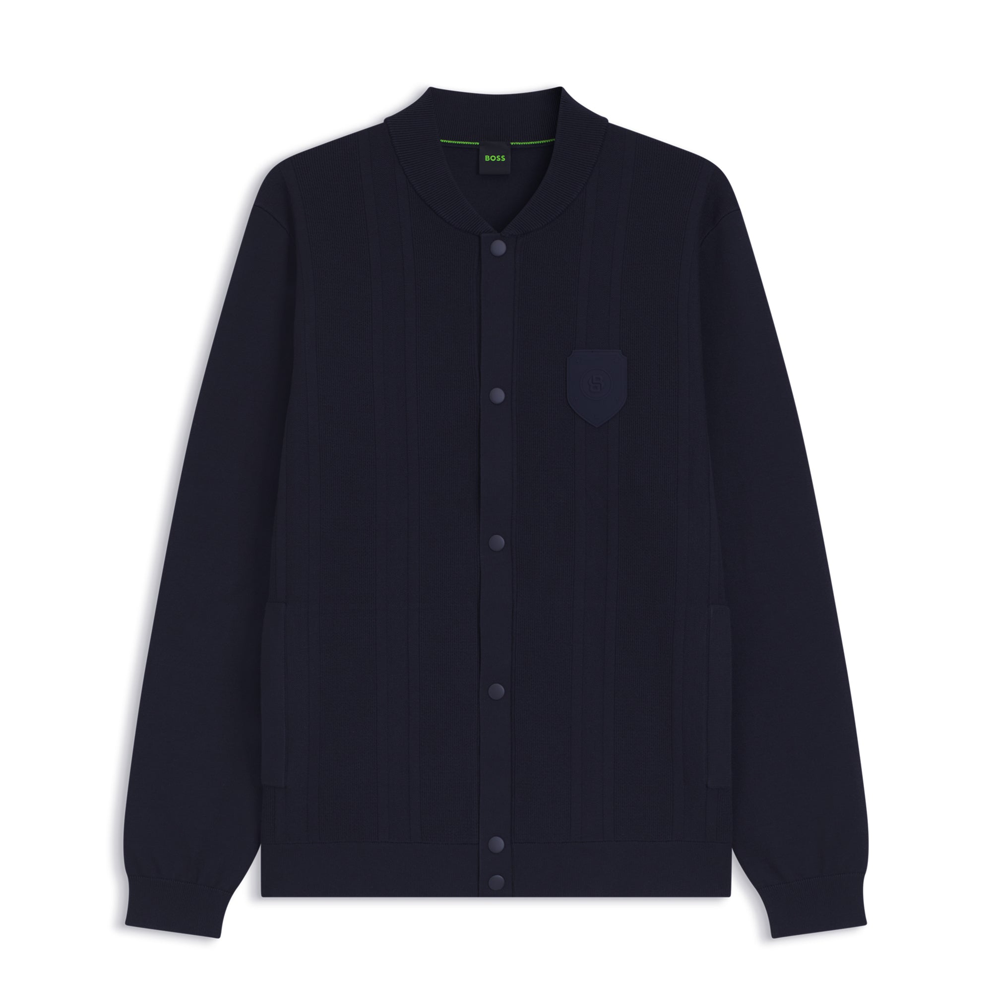 BOSS KN_BB BC Lux FZ Jacket - Dark Blue 402 - 50553759-402 - Function18