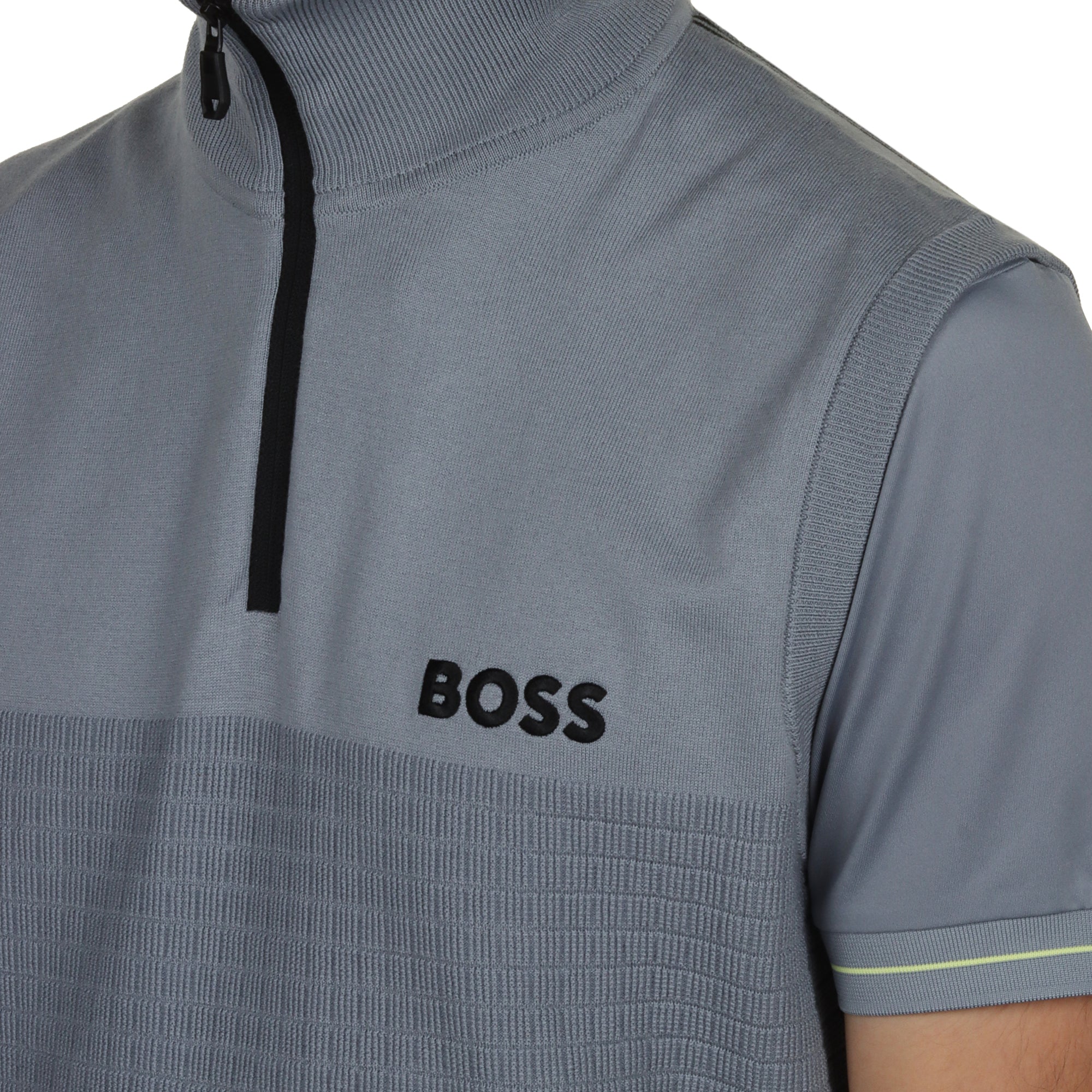BOSS K_Birdie 1/4 Zip Vest FA25