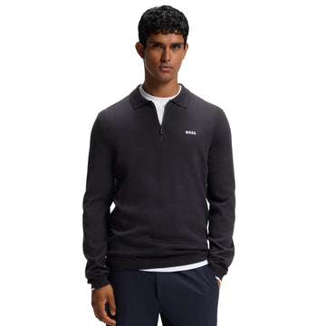 BOSS Ever-X Polo Collar Golf Sweater