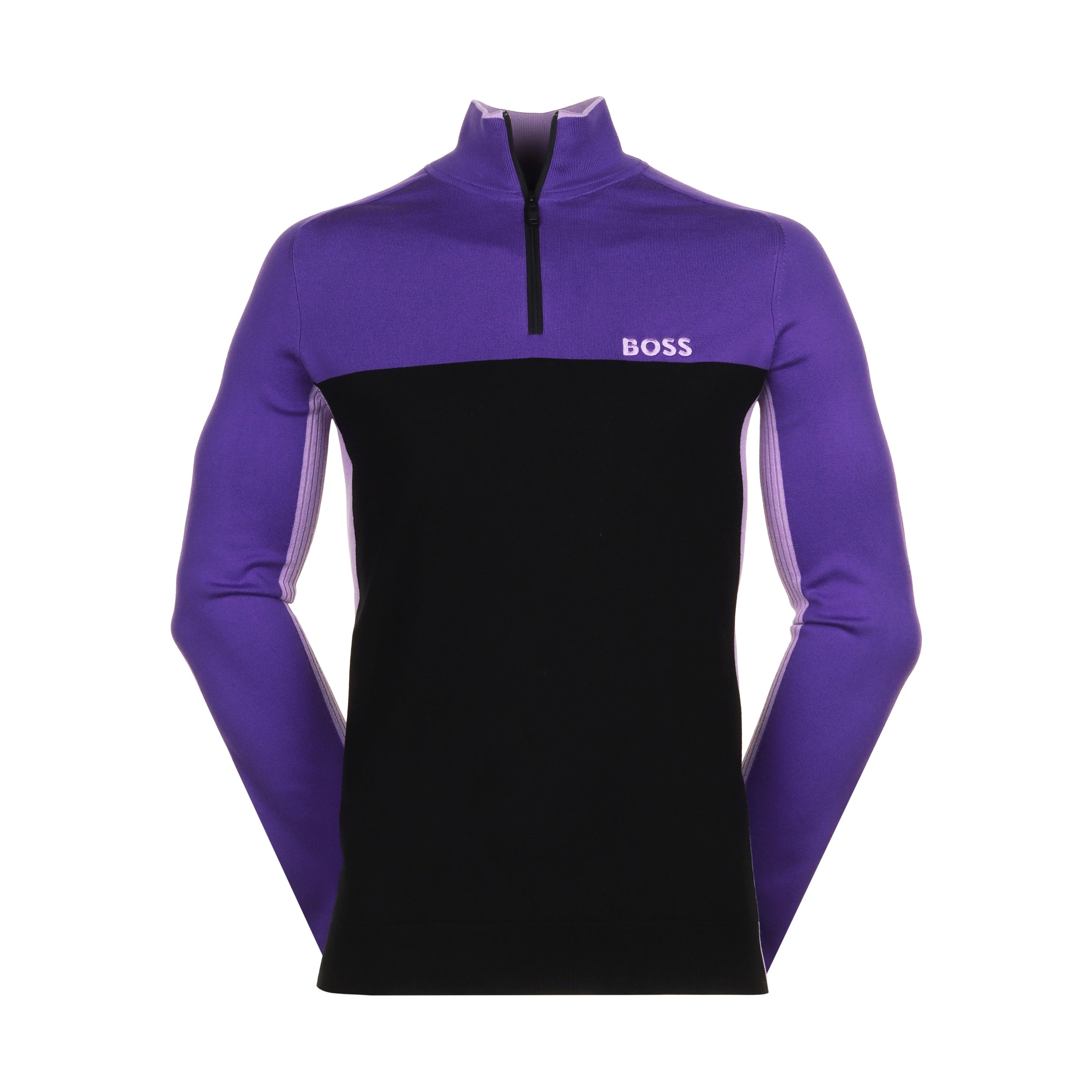 BOSS K_Hydro-X_1 Half Zip Sweater SP25 - Micro Chip 054