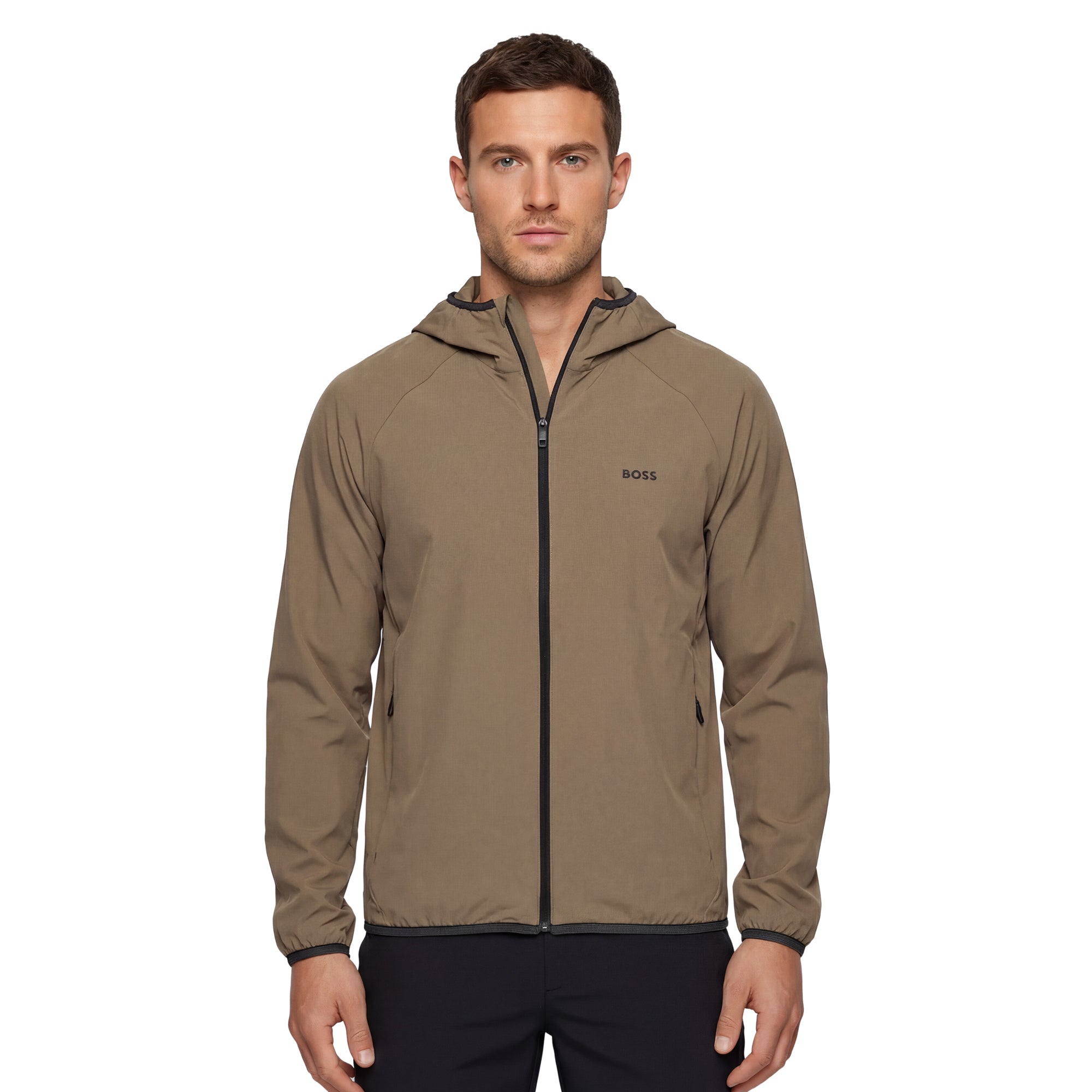 BOSS L_Commuter Golf Jacket FA25 - Brindle 334 - 50542451-334 ...