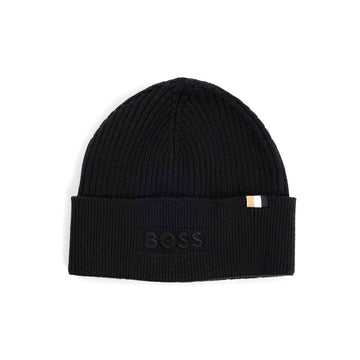 BOSS Magico_R Beanie Hat Black 001