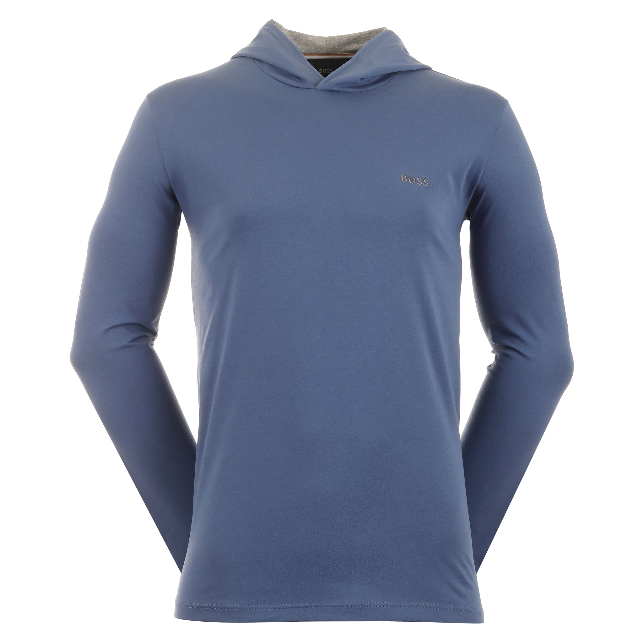 Hugo boss long sleeve clearance hooded t shirt