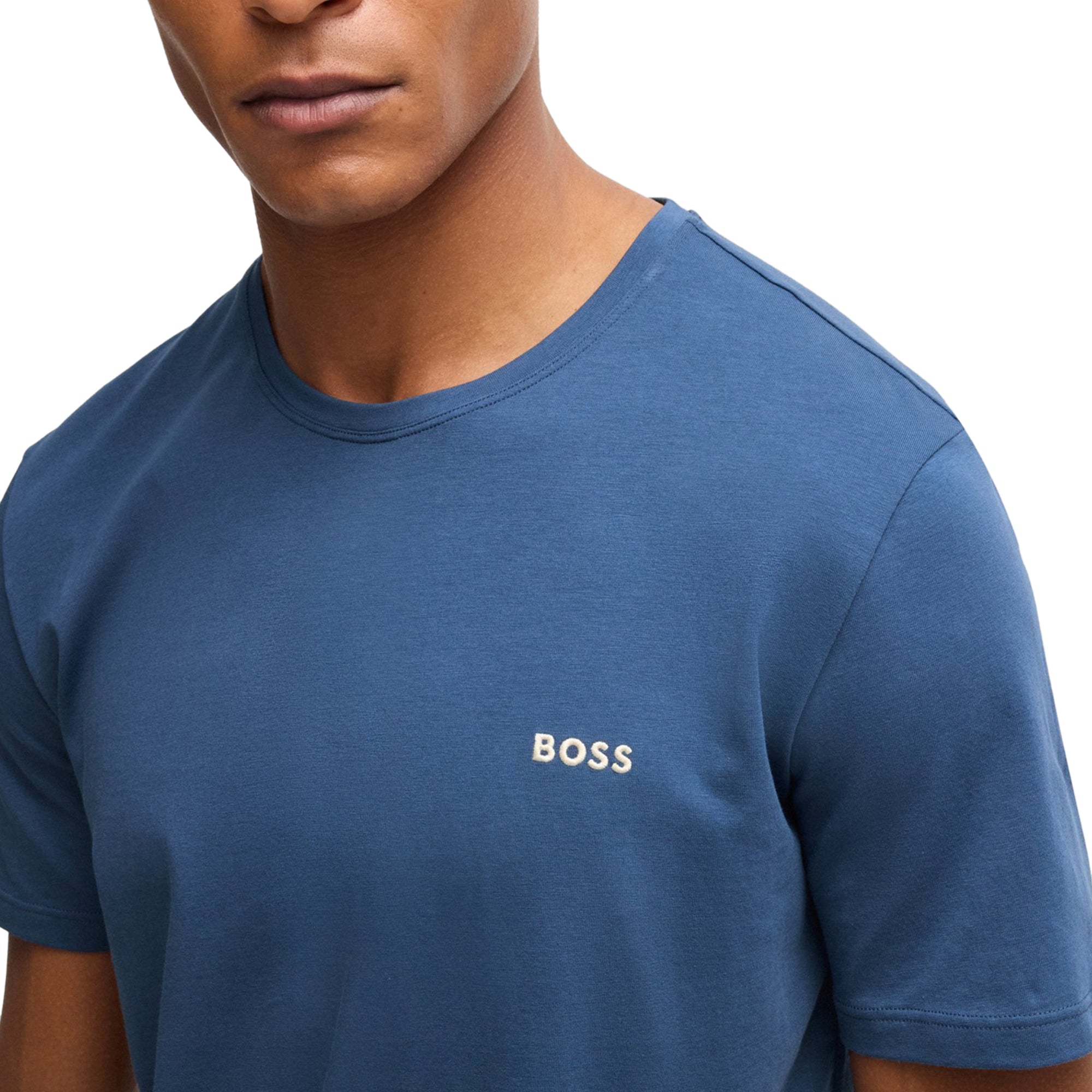BOSS Mix&Match Tee Shirt SP25 Medium Blue 425