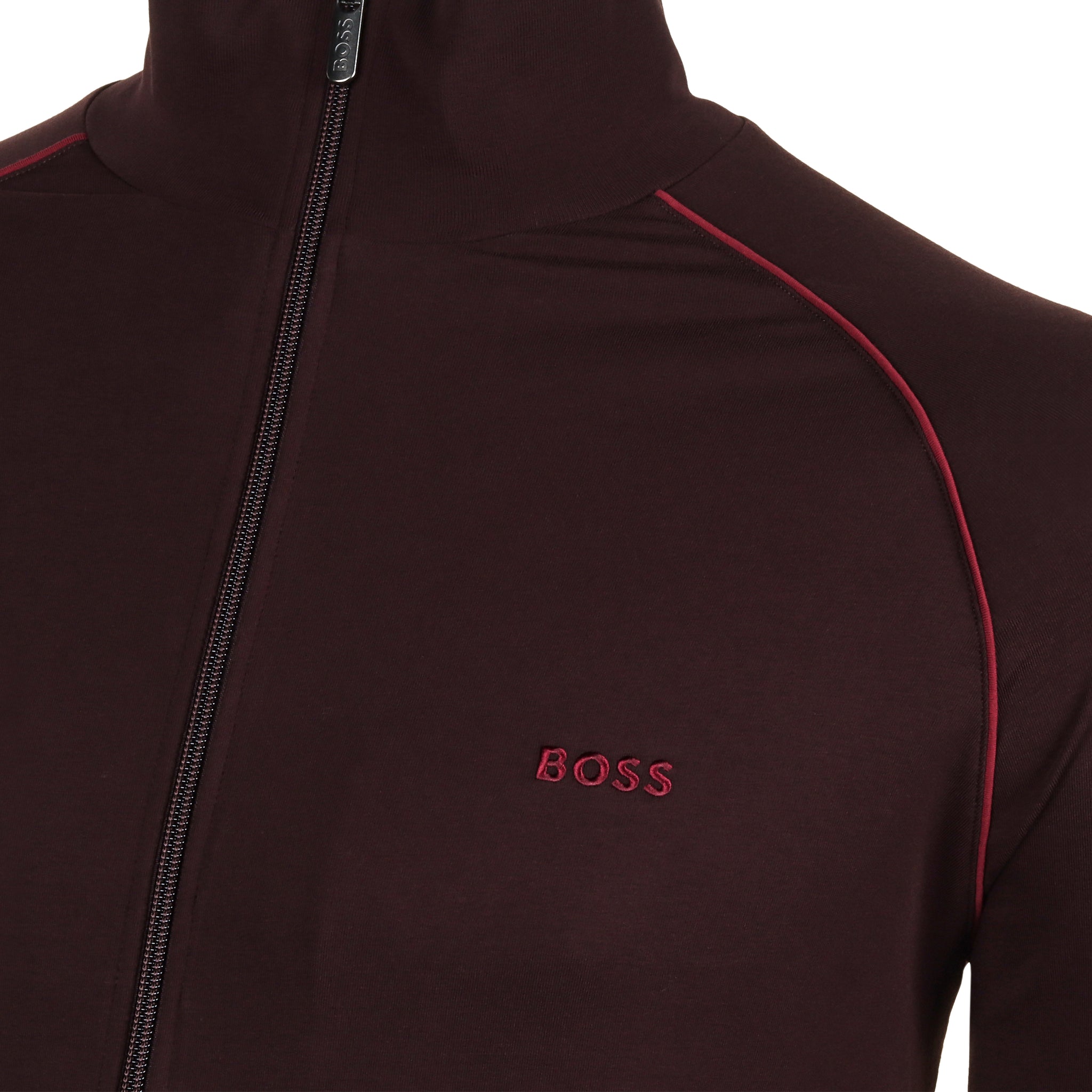 BOSS Mix&Match Full Zip Jacket Beetroot 642