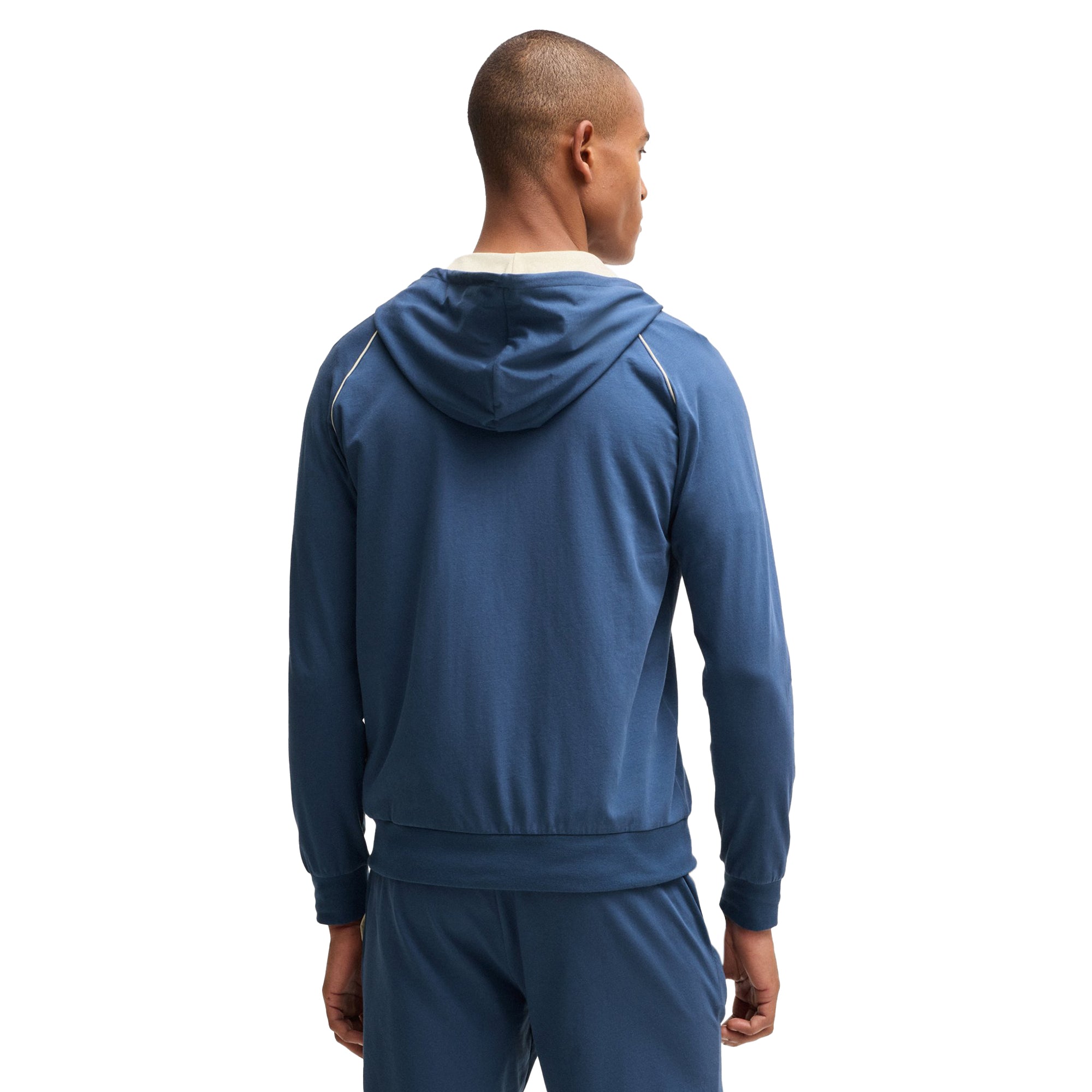 BOSS Mix&Match Hooded Jacket SP25 Medium Blue 425