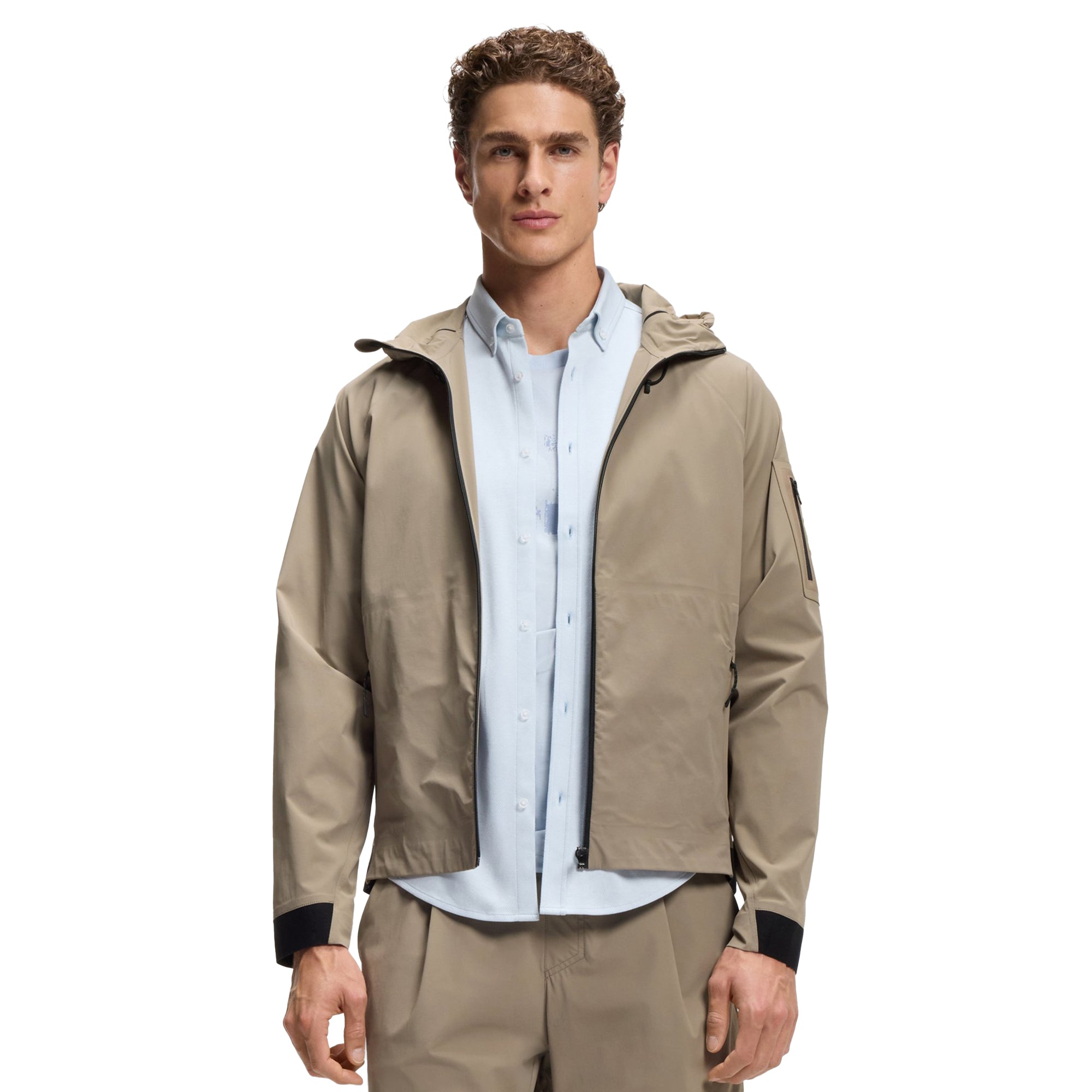 BOSS OW_Terrace JT HD Jacket SU26 - Brindle 334 - 50554165-334 - Function18