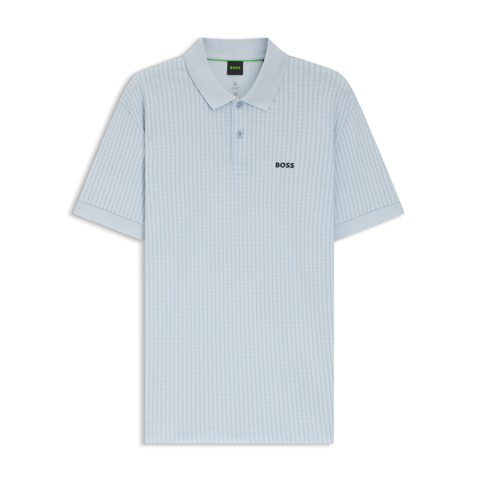 BOSS PL_GOC Birdie 3 Golf Polo Shirt SU26 - Light Blue 460