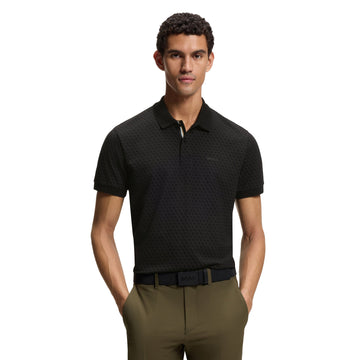 BOSS PL_GOC Chip Pattern Polo Shirt SP26