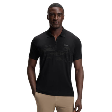BOSS PL_Globe Pattern Polo Shirt