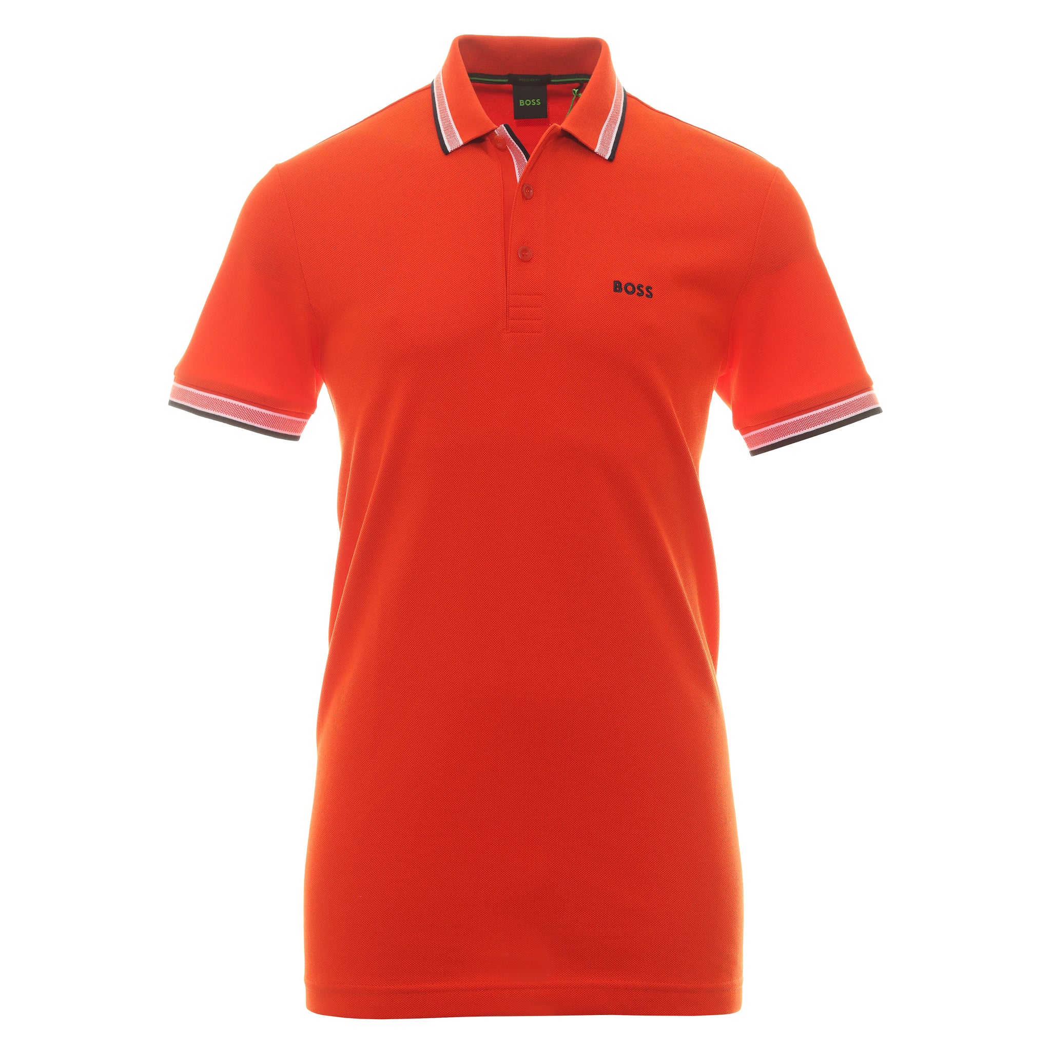 Orange hugo boss polo hotsell