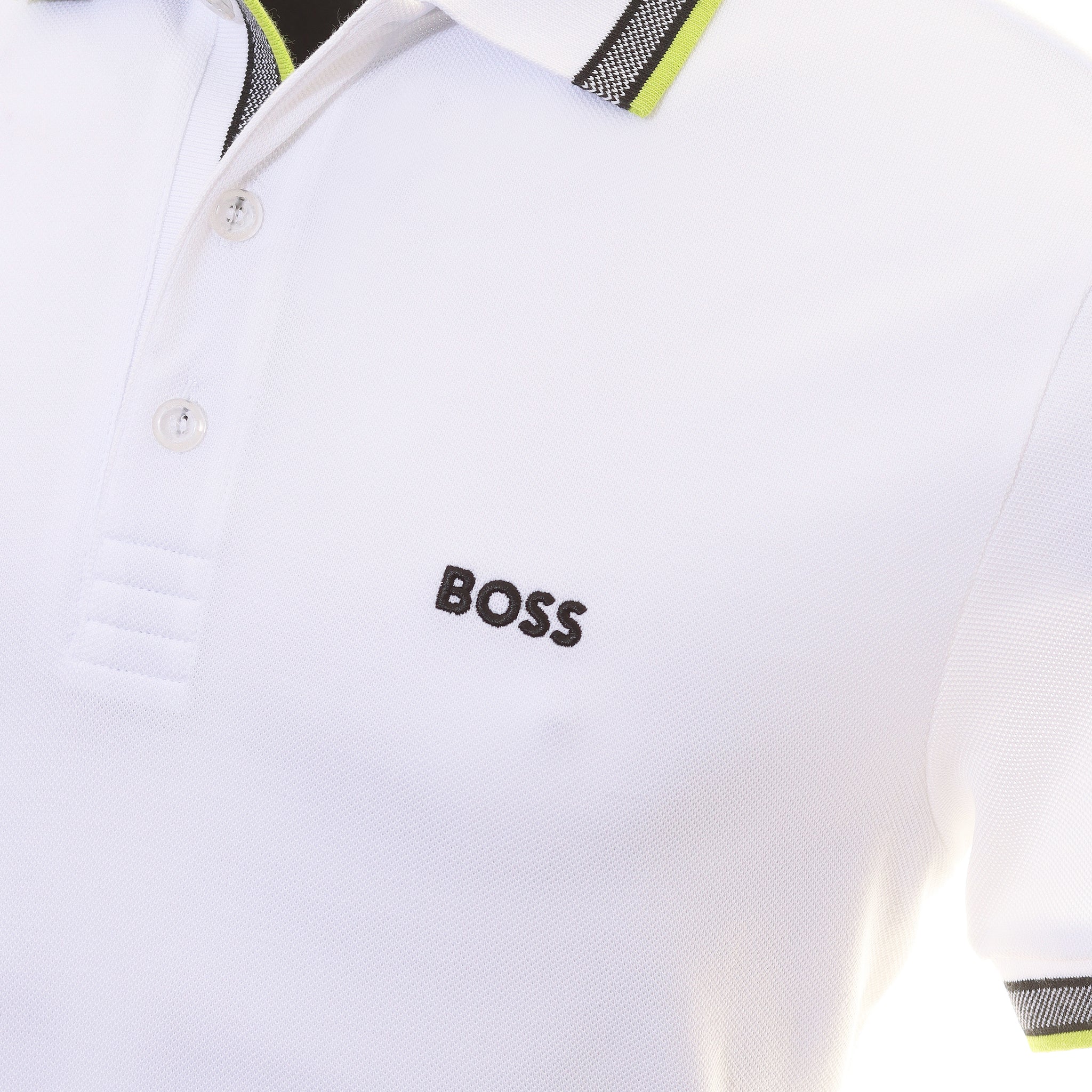 BOSS Paddy Polo Shirt WI23 50468983 White 109 | Function18 | Restrictedgs